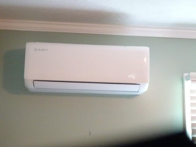 Albott 9000 BTU Mini Split Air Conditioner Heat Pump, Inverter Ductless AC, Cools up to 450 Sq. Ft, Energy-Efficient with Self-Cleaning, SEER2 18.5, 220V - Customer Photo 1