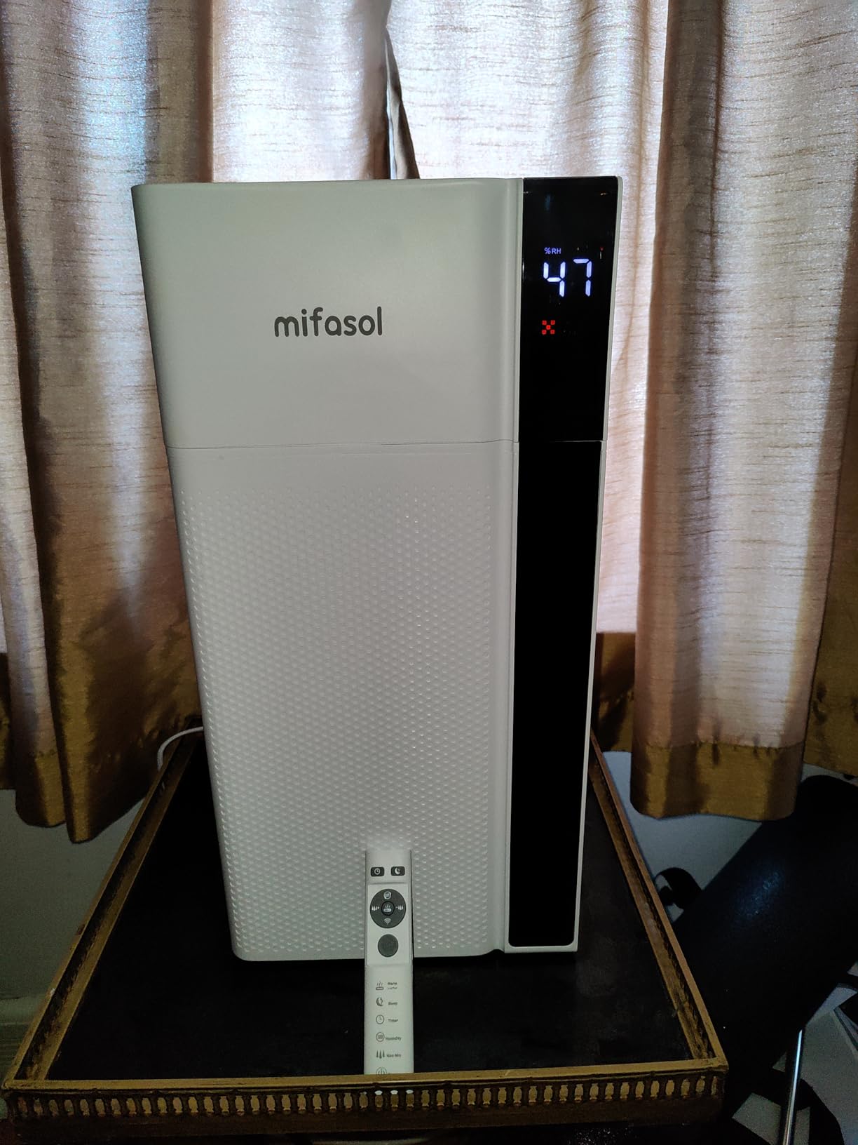 Mifasol Humidifier Large Room Warm and Cool Mist, 5.3Gal/20L Humidifiers for Home 1500 sq ft, Double Nozzles Whole House Humidifier, Humidifiers for Bedroom Plants Office Commercial Large Areas, Black Customer Review Mifasol Humidifier Large Room Warm and Cool Mist, 5.3Gal/20L Humidifiers for Home 1500 sq ft, Double Nozzles Whole House Humidifier, Humidifiers for Bedroom Plants Office Commercial Large Areas, Black - Customer Photo 2