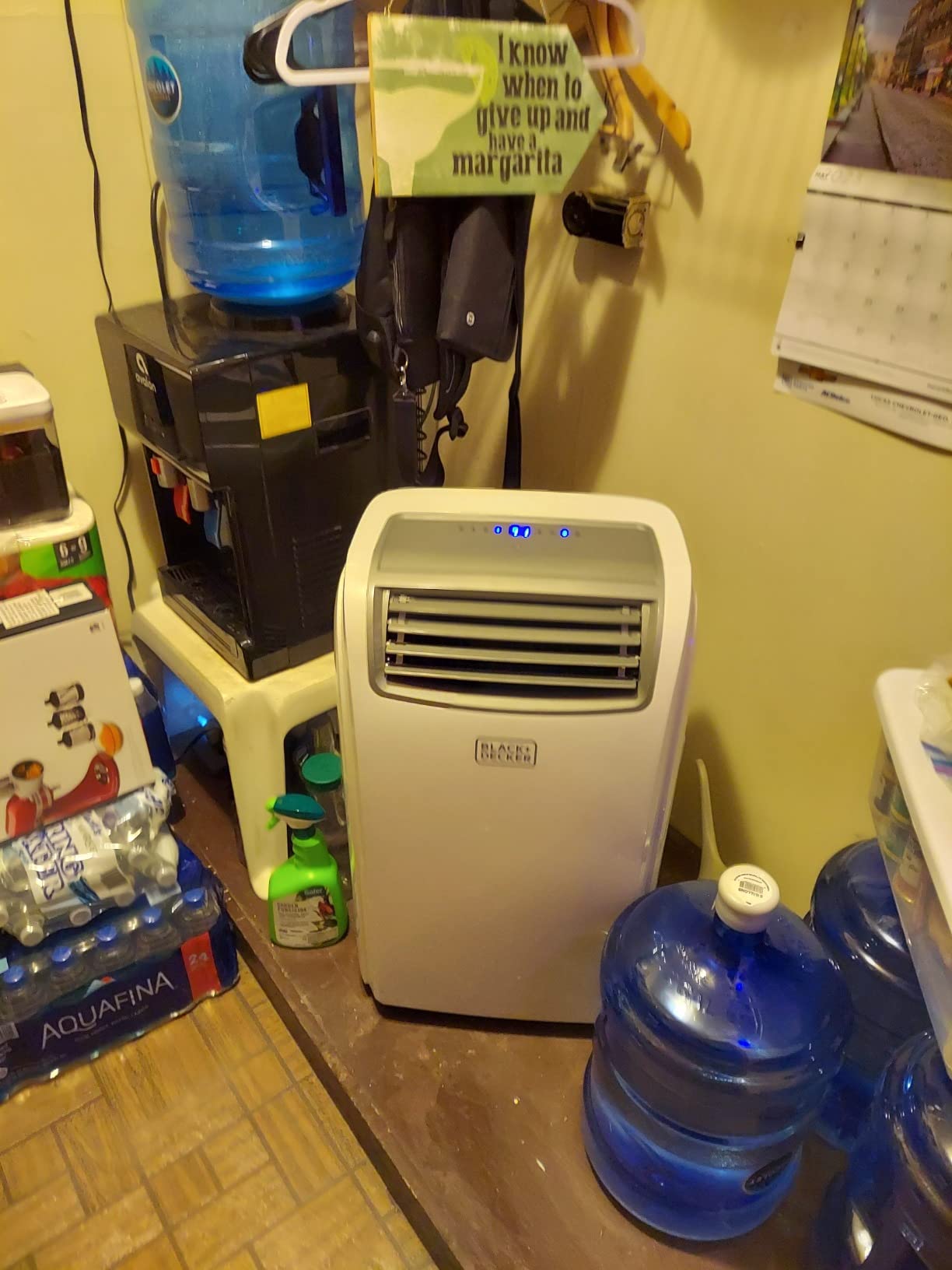 BLACK+DECKER Portable Air Conditioner 8,000 BTU (5,100 BTU SACC) with Wifi & Remote Control, 3-1-in Air Conditioner, Fan & Dehumidifier with App, Alexa & Google Assistant - Customer Photo 2