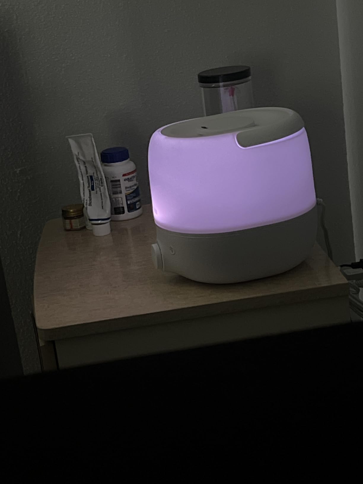 Frida Baby 3-in-1 Cool Mist Humidifier for Large Rooms, Top Fill Humidifier for Bedroom, Allergy Relief, 60 Hour Runtime + Nightlight, Auto Shut-Off, Quiet, Carry Handle, Essential Oil Diffuser - Customer Photo 2