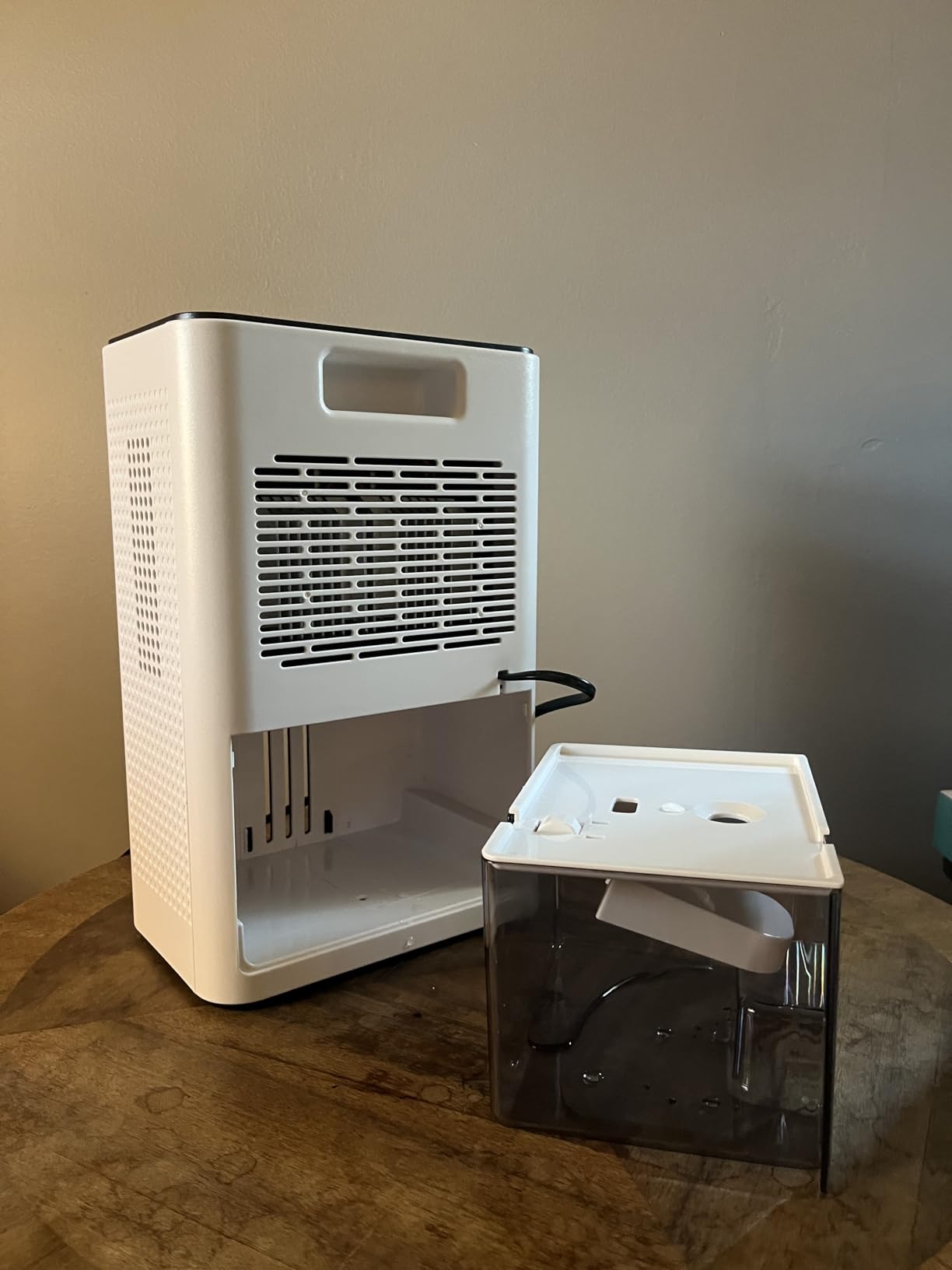Dehumidifier for Home - 30 Pint Dehumidifier with Drain Hose Up to 2500 Sq. Ft Coverage - Ideal for Basement Bedroom Bathroom - Intelligent Humidity Control, Auto Defrost, 24H Timer Customer Review Dehumidifier for Home - 30 Pint Dehumidifier with Drain Hose Up to 2500 Sq. Ft Coverage - Ideal for Basement Bedroom Bathroom - Intelligent Humidity Control, Auto Defrost, 24H Timer - Customer Photo 1