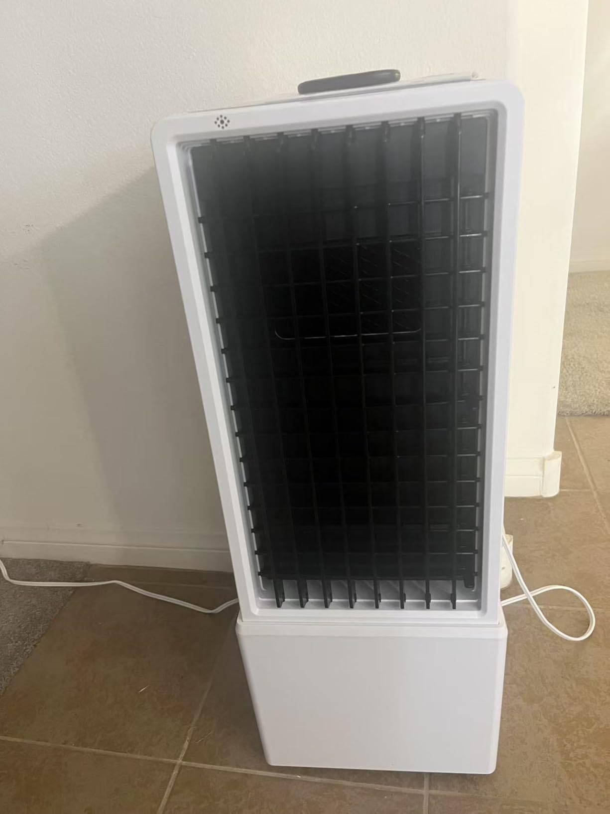 Small Air Conditioner w/ 3 Speeds&3 Modes, Remote, 1100ML Tank Humidifier, 8-Cube Ice Tray, 120° Oscillating, 4 IN 1 Portable Air Conditioners, 7-Color Light, 4H Timer Desk AC Unit for Bedroom - Customer Photo 1