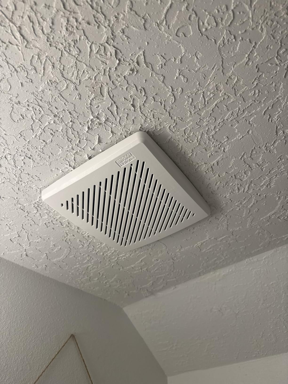 Broan-NuTone® Bathroom Exhaust Fan, 50 CFM Modern Grille, Energy Star Fan, 2.0 Sones Customer Review Broan-NuTone® Bathroom Exhaust Fan, 50 CFM Modern Grille, Energy Star Fan, 2.0 Sones - Customer Photo 2