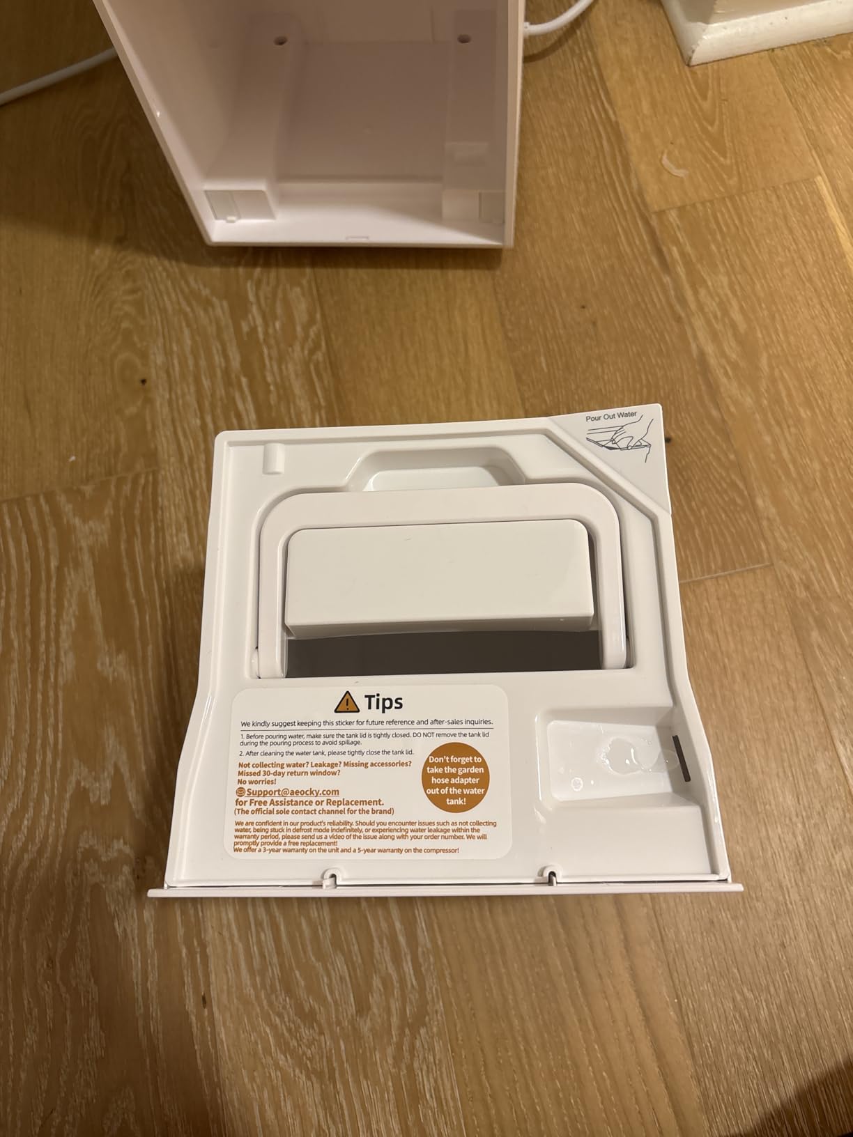 4500 Sq.Ft Most Efficient Energy Star 2024 Dehumidifier,AEOCKY Max 74 Pint/D(Standard 52Pint/D) Smart Compressor Dehumidifier with Drain Hose, Intelligent Humidistat,for Basement,Bedroom,Home,Bathroom Customer Review 4500 Sq.Ft Most Efficient Energy Star 2024 Dehumidifier,AEOCKY Max 74 Pint/D(Standard 52Pint/D) Smart Compressor Dehumidifier with Drain Hose, Intelligent Humidistat,for Basement,Bedroom,Home,Bathroom - Customer Photo 1