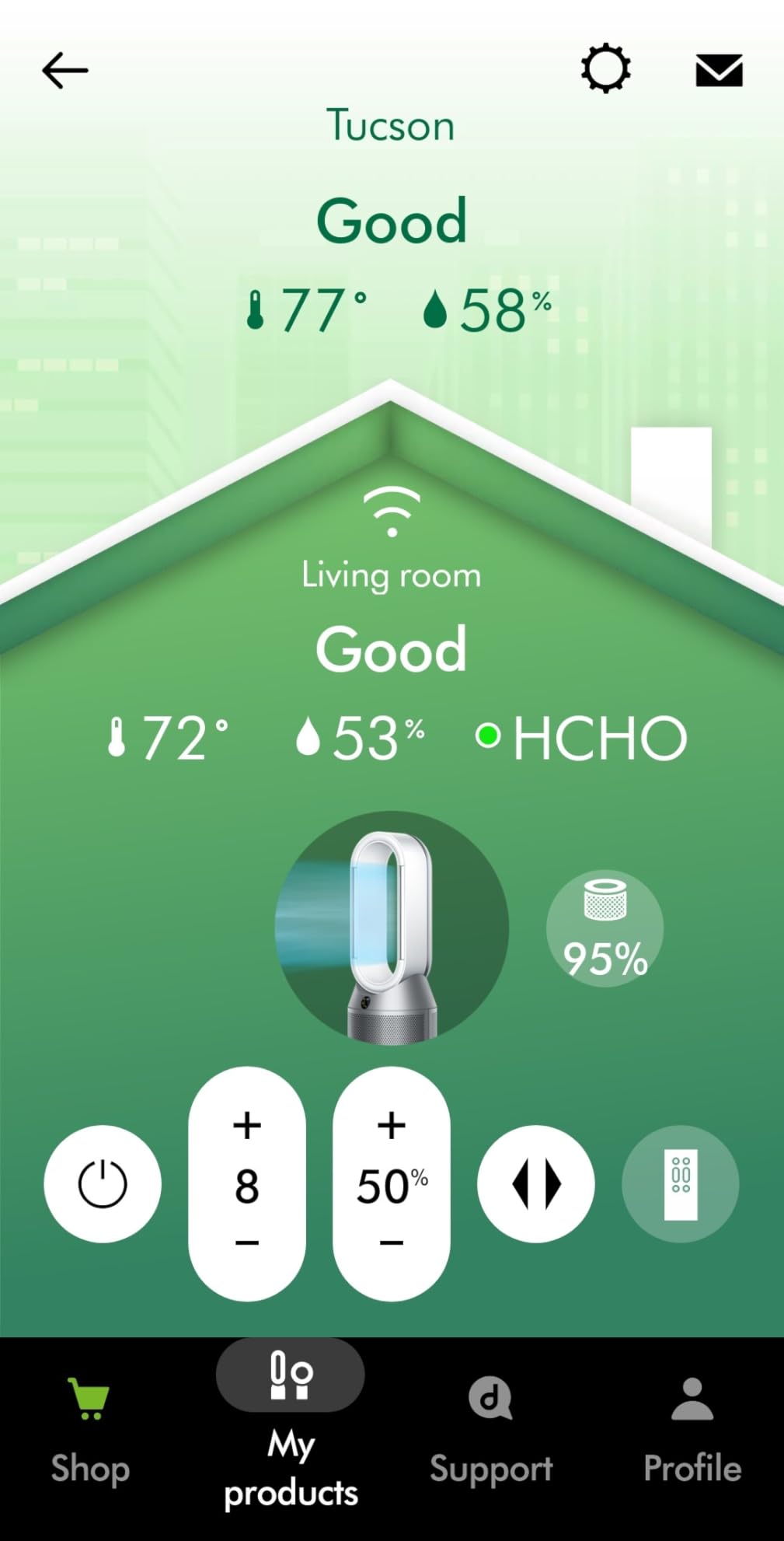 Dyson Purifier Humidify+Cool PH2 De-NOx Customer Review Dyson Purifier Humidify+Cool PH2 De-NOx - Customer Photo 1