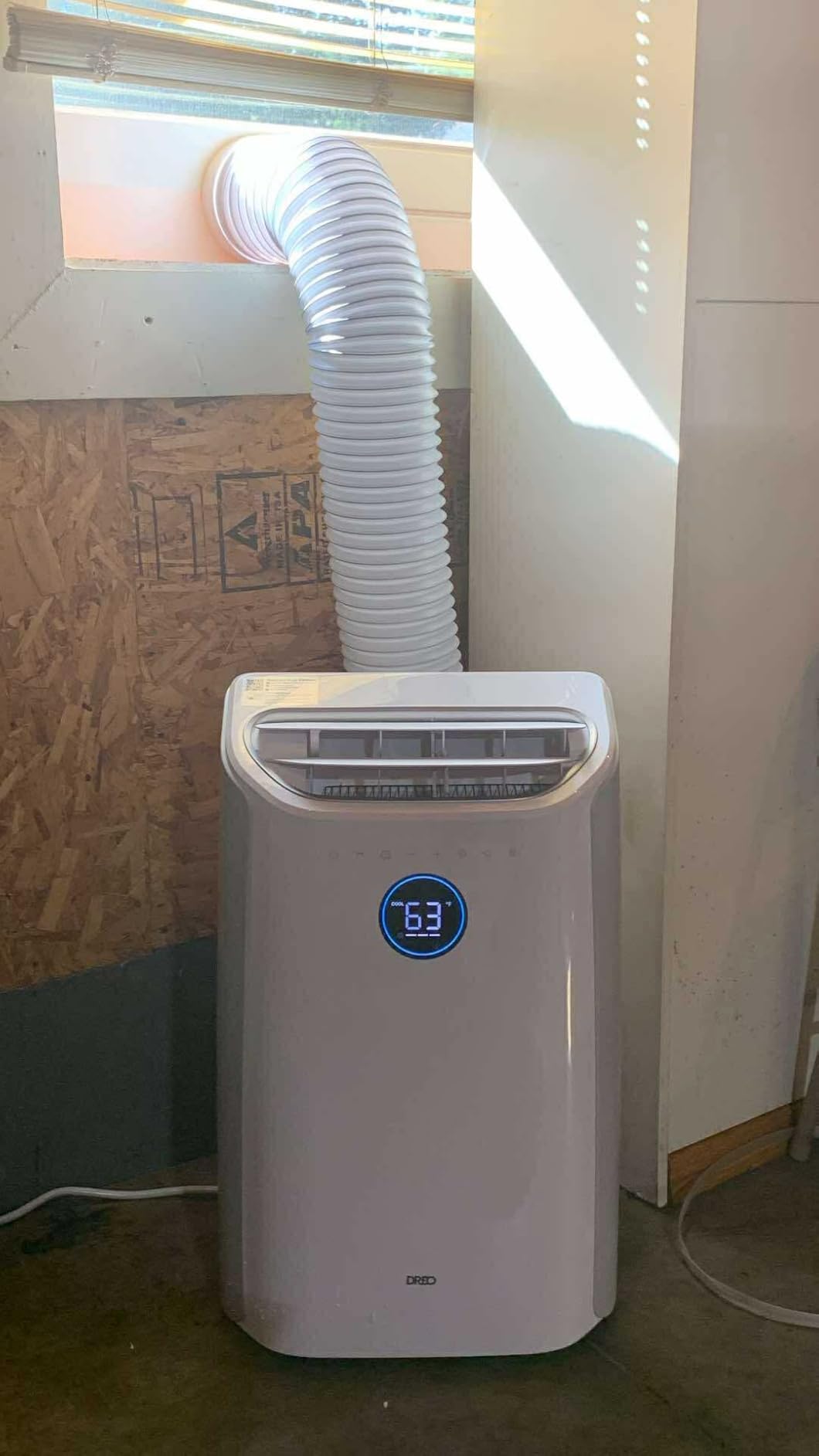 Dreo Portable Air Conditioners, 12000 BTU ASHRAE (8000 BTU DOE) Smart AC Unit for Room with Drainage-free Cooling, APP/Voice/Remote, Fan & Dehumidifier, Quiet Standing AC for Bedroom, AC515S New - Customer Photo 1