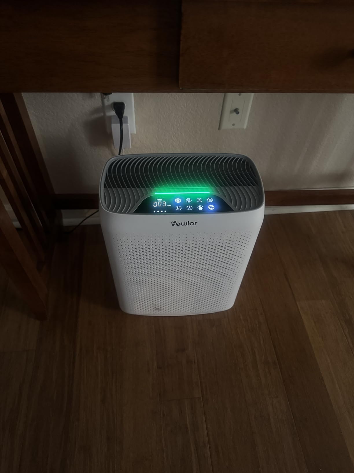 VEWIOR Air Purifiers for Home Large Room Up to 3000Sq.ft, H13 HEPA Filter Air Purifier for Bedroom with PM2.5 Display Air Quality Sensor, Sleep Mode, Timer, Air Cleaner for Smoker Customer Review VEWIOR Air Purifiers for Home Large Room Up to 3000Sq.ft, H13 HEPA Filter Air Purifier for Bedroom with PM2.5 Display Air Quality Sensor, Sleep Mode, Timer, Air Cleaner for Smoker - Customer Photo 2