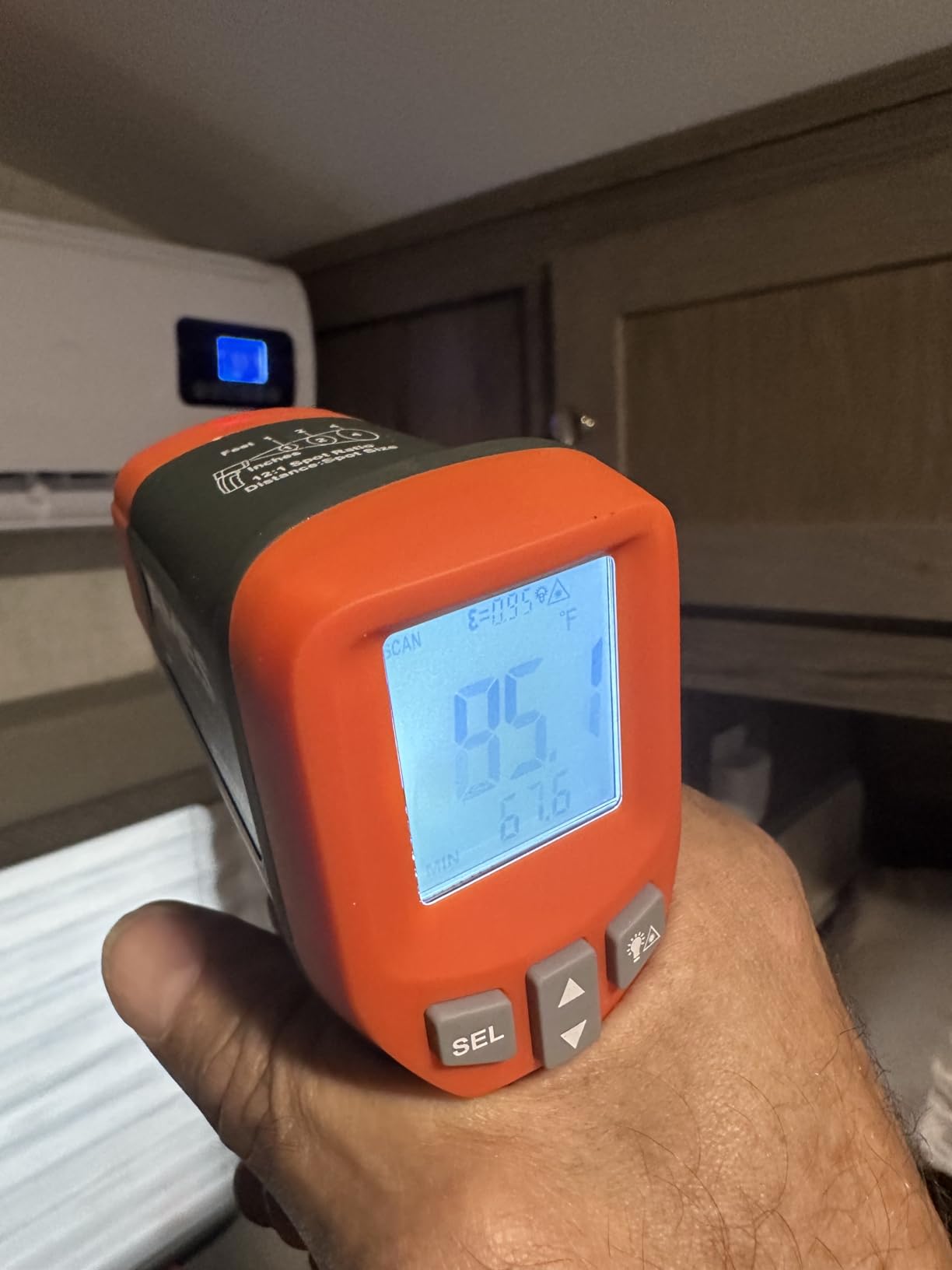 Universal 12V Air Conditioner Hidden Underbody RV Air Conditioner/DC silent air conditioner, suitable for trailers, campers, trucks, vans, RVs, construction vehicles, vans, etc (Model: 530, 12V) - Customer Photo 1