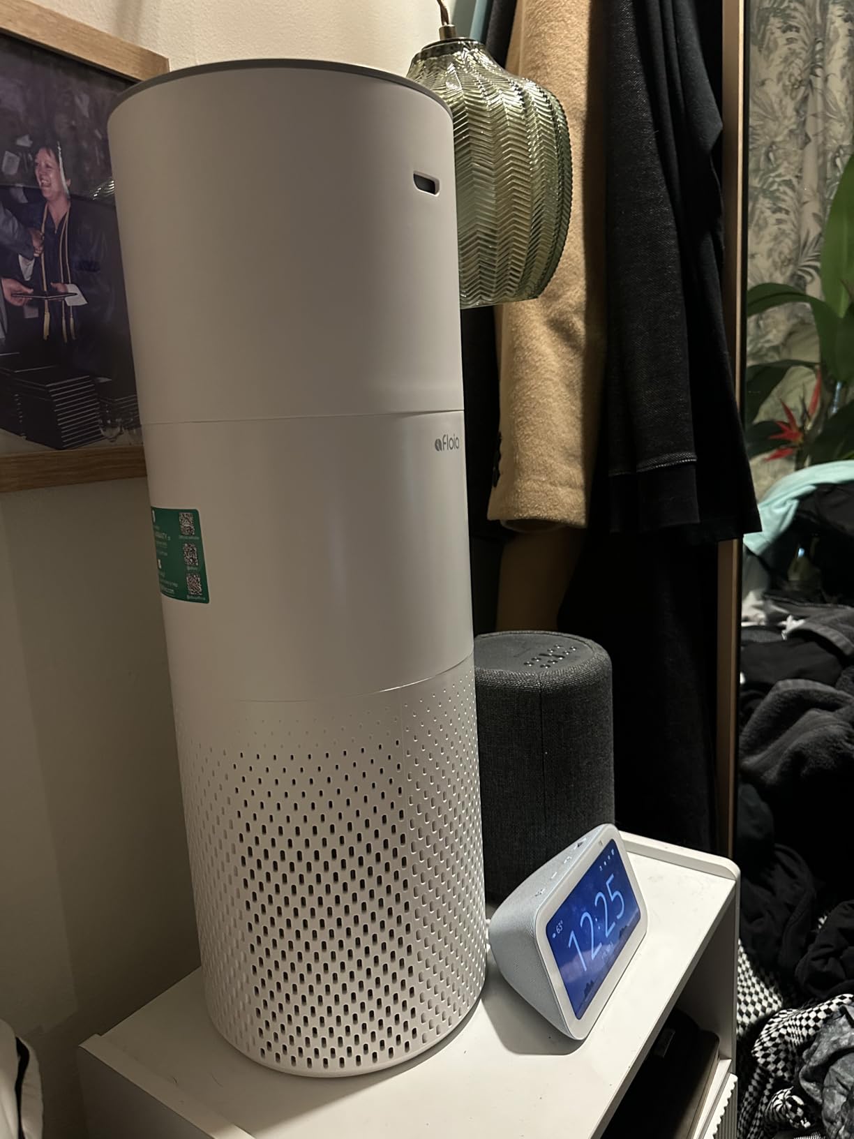Afloia Humidifier and Air Purifier in One, Air Purifier and Evaporative Humidifier Combo for Home, 24dB Quiet Air Cleaner Remove Pets Dust Dander Hair Allergy Pollen Smoke Smell for Room - Customer Photo 2