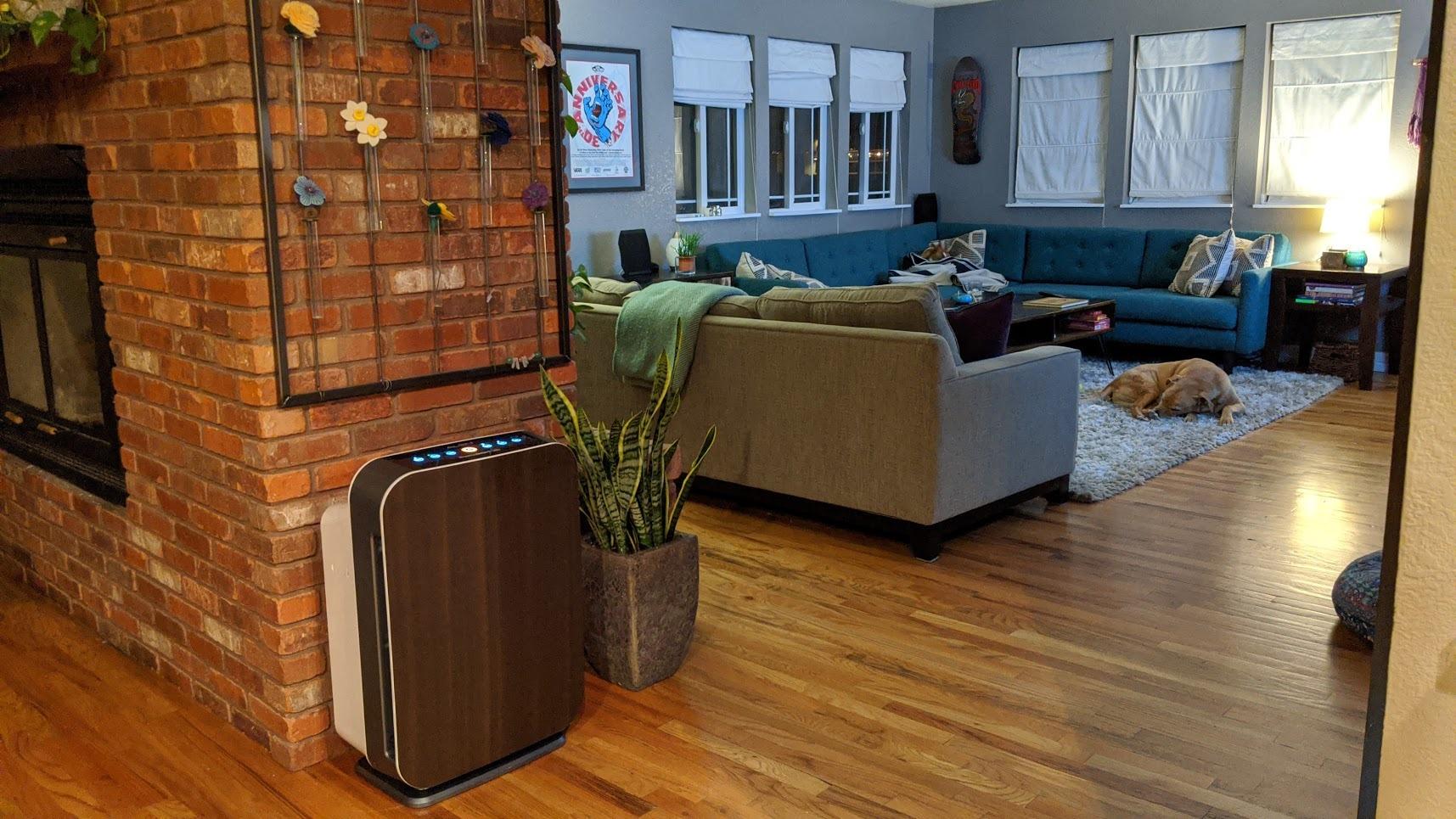 Alen Air Purifier BreatheSmart 75i HEPA with Fresh Filter + Carbon for Large Rooms up to 2800 Sq. Ft - for Living Room & Kitchen - Captures Allergens, Dust, & Mold + Household Odors & Smoke - White - Customer Photo 2