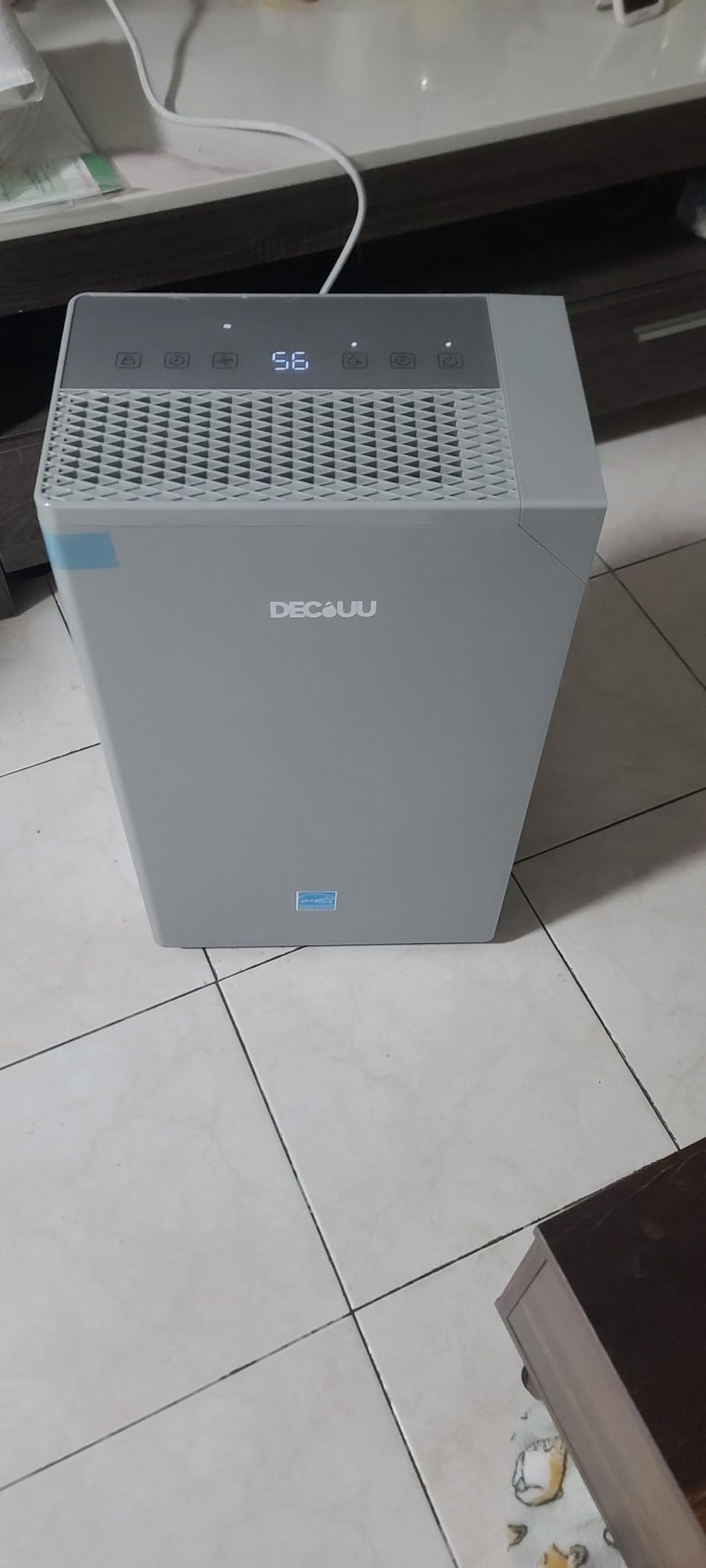5000 Sq.Ft Energy Star Most Efficient 2024 Dehumidifier,DECIUU Max 100 Pint (Standard 70 Pint) Dehumidifier for Basement with Drain Hose,Intelligent Humidity Control for Home Bathroom Garage Bedroom Customer Review 5000 Sq.Ft Energy Star Most Efficient 2024 Dehumidifier,DECIUU Max 100 Pint (Standard 70 Pint) Dehumidifier for Basement with Drain Hose,Intelligent Humidity Control for Home Bathroom Garage Bedroom - Customer Photo 1