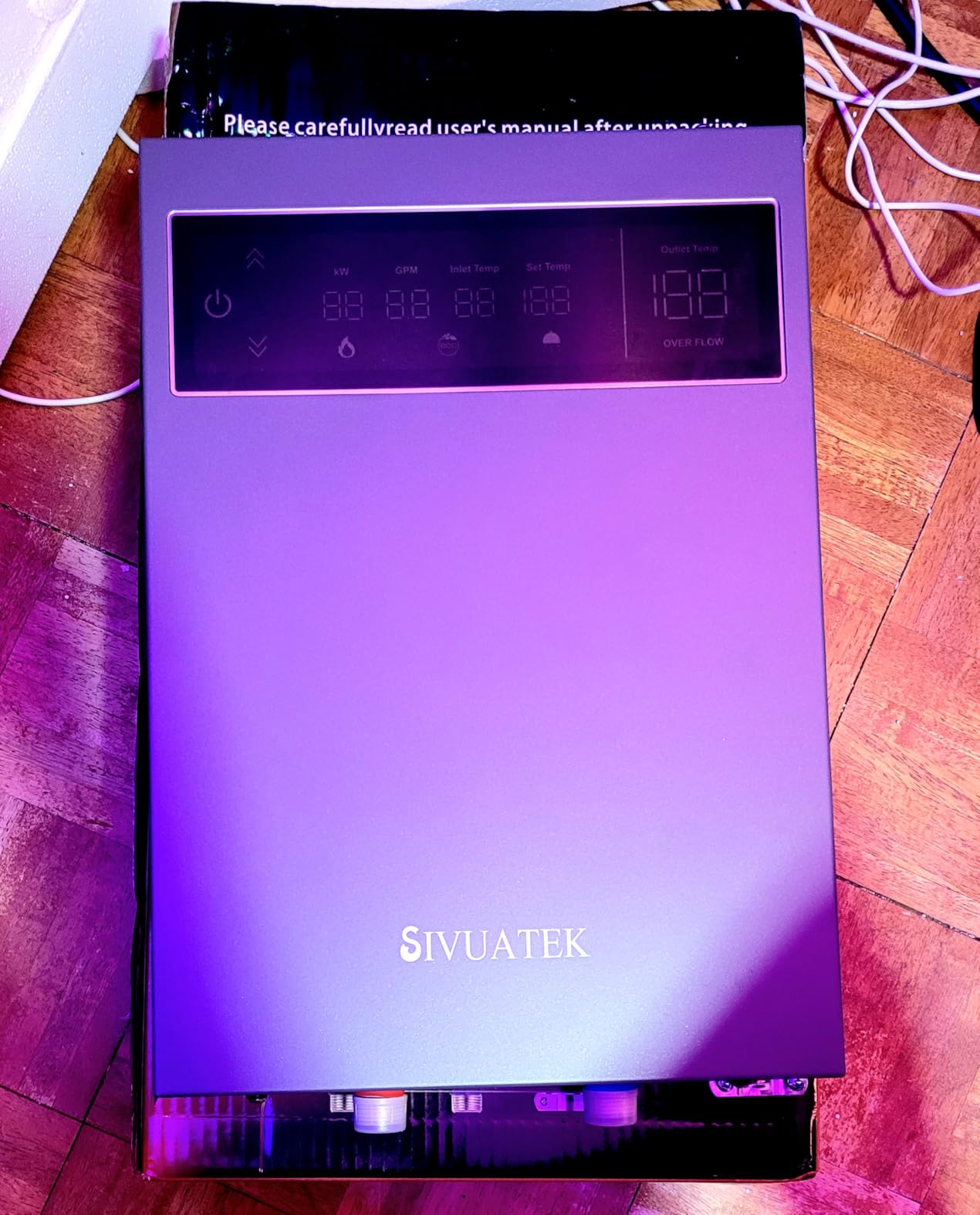 14kW Tankless Water Heater Electric, SIVUATEK 240V Instant On-Demand Hot Water Heater, 2 Point of Use, Self-Modulating, ETL Certified, Endless Water Supply for Home Customer Review 14kW Tankless Water Heater Electric, SIVUATEK 240V Instant On-Demand Hot Water Heater, 2 Point of Use, Self-Modulating, ETL Certified, Endless Water Supply for Home - Customer Photo 1