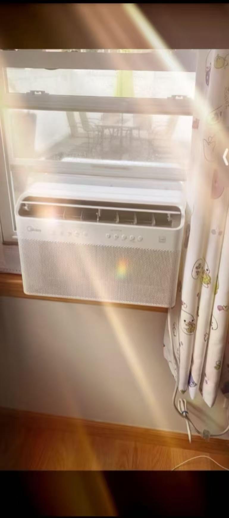 Midea 10,000 BTU U Shaped Smart Inverter Window Air Conditioner - Cools 450 Sq Ft, Ultra Quiet with Open Window Flexibility - Alexa/Google Assistant Compatible - 35% Energy Savings, Remote (Updated) - Customer Photo 2