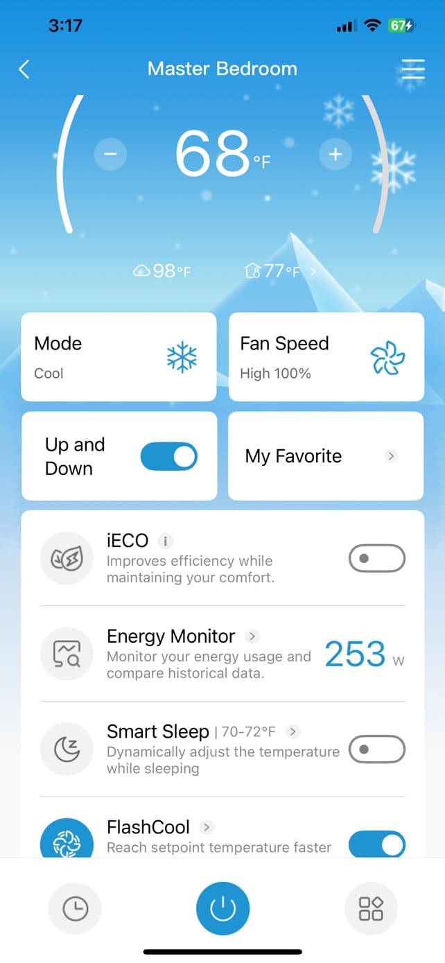 Midea 10,000 BTU U Shaped Smart Inverter Window Air Conditioner - Cools 450 Sq Ft, Ultra Quiet with Open Window Flexibility - Alexa/Google Assistant Compatible - 35% Energy Savings, Remote (Updated) Customer Review Midea 10,000 BTU U Shaped Smart Inverter Window Air Conditioner - Cools 450 Sq Ft, Ultra Quiet with Open Window Flexibility - Alexa/Google Assistant Compatible - 35% Energy Savings, Remote (Updated) - Customer Photo 4