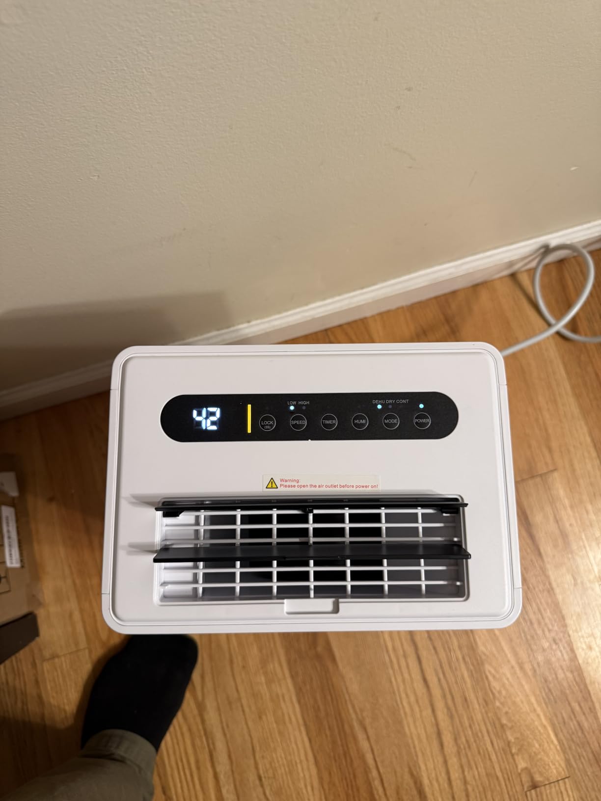 1500 Sq.Ft Dehumidifier for Basement with Drain Hose, 21 Pints Dehumidifiers for Home, Bathroom, Bedroom, Large Room, Continuous Drainage, Auto Defrost, Intelligent Humidity Control, 24H Timer Customer Review 1500 Sq.Ft Dehumidifier for Basement with Drain Hose, 21 Pints Dehumidifiers for Home, Bathroom, Bedroom, Large Room, Continuous Drainage, Auto Defrost, Intelligent Humidity Control, 24H Timer - Customer Photo 2