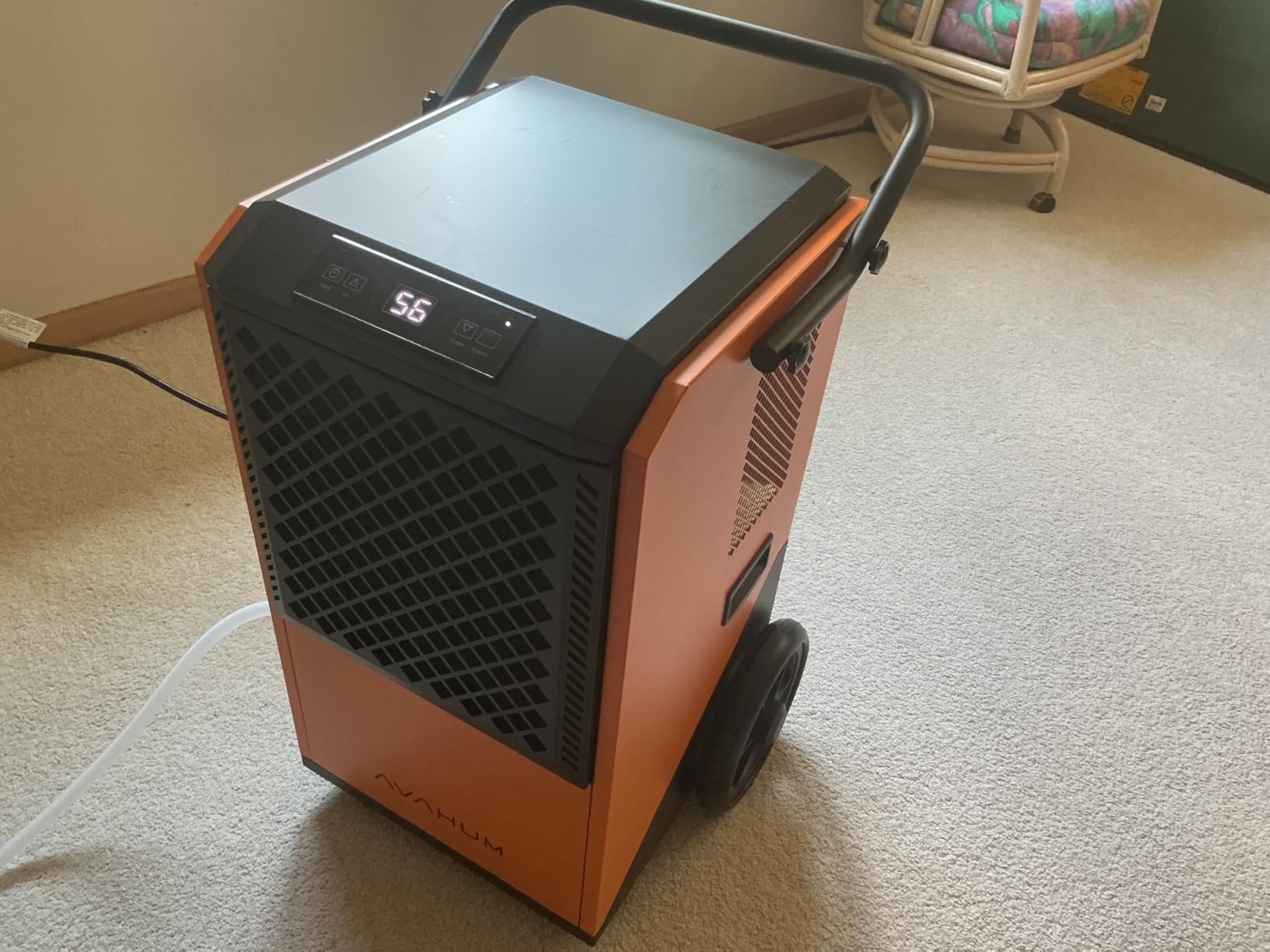 Commercial Dehumidifier for Basement,320 Pint Commercial Grade Dehumidifiers,9500 sqft Large Spaces for Industrial, 24H Timer,38 Gallon/Day,Continuous Dehumidification,Auto Defrost,For 20A Socket Customer Review Commercial Dehumidifier for Basement,320 Pint Commercial Grade Dehumidifiers,9500 sqft Large Spaces for Industrial, 24H Timer,38 Gallon/Day,Continuous Dehumidification,Auto Defrost,For 20A Socket - Customer Photo 1