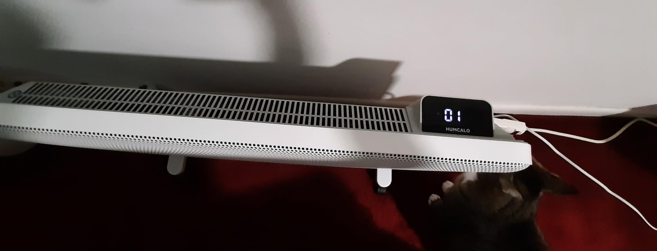 Graphene Convection Panel Infrared Space Heater for Indoor Use Large Room,1500W Heater with Thermostat, Portable Stand Wall Mounted, Smart WiFi App Control Energy Saving,Work with Tuya - Customer Photo 3