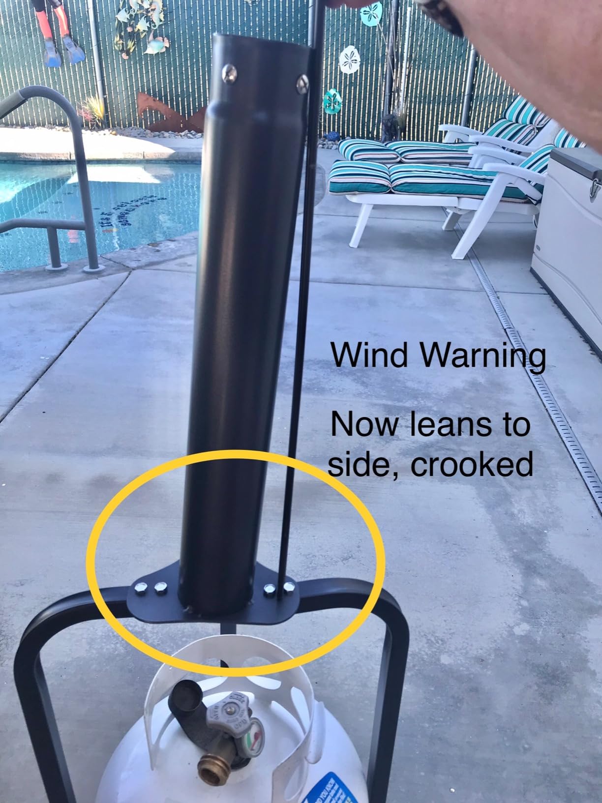 EAST OAK 48,000 BTU Pyramid Patio Heater, Quartz Glass Tube Propane Outdoor Heater with Wheels, Triple Safety Protection, 2025 Upgrade for Home, Backyard & Commercial Spaces, Bronze Customer Review EAST OAK 48,000 BTU Pyramid Patio Heater, Quartz Glass Tube Propane Outdoor Heater with Wheels, Triple Safety Protection, 2025 Upgrade for Home, Backyard & Commercial Spaces, Bronze - Customer Photo 2
