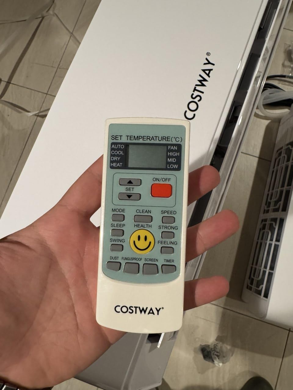 COSTWAY 18k Dual 2 Zone Mini Split Air Conditioner, 22 SEER2 9000 BTU+ 18000 BTU, 208-230V, Wifi Enabled Multi Zones Mini Split AC Heat Pump Full Set, Ductless Energy Star - Customer Photo 1
