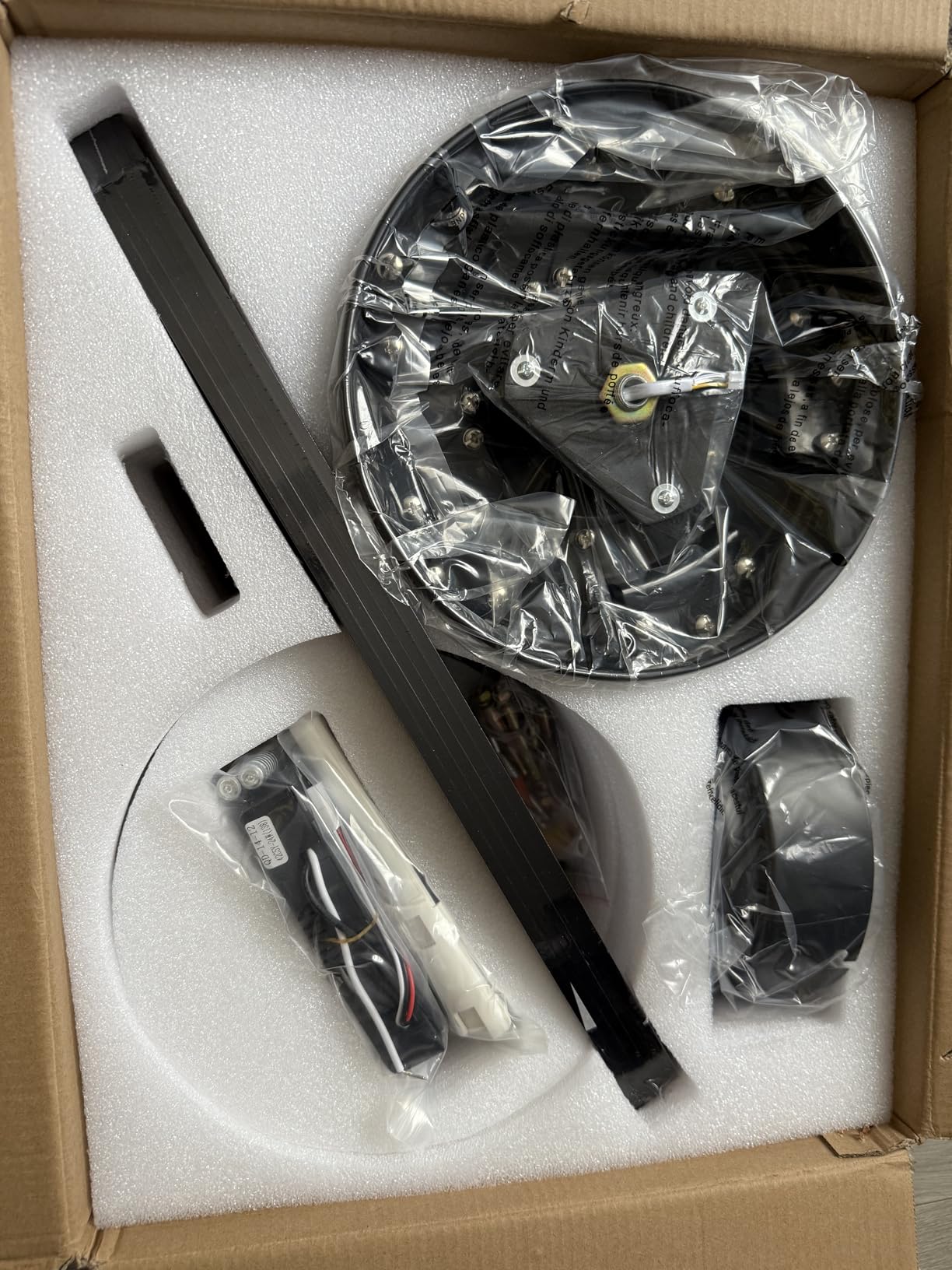 Ceiling Fans with Lights, 42 inch Ceiling Fans with Lights and Remote, Dimmable, Noiseless, Low Profile Ceiling Fan with Light for Bedroom, Indoor and Outdoor Use(Black) Customer Review Ceiling Fans with Lights, 42 inch Ceiling Fans with Lights and Remote, Dimmable, Noiseless, Low Profile Ceiling Fan with Light for Bedroom, Indoor and Outdoor Use(Black) - Customer Photo 2