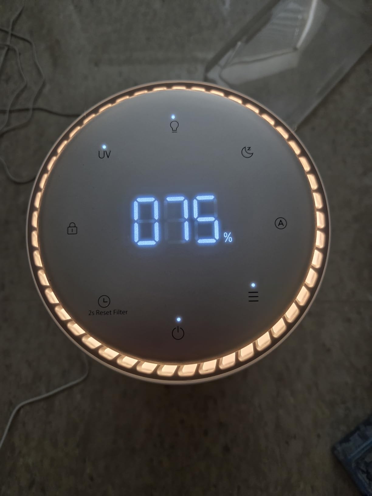 MistFree HC13 Evaporative Humidifier for Bedroom, 3L No White Dust for Sensitive Individuals & Kids, Auto Humidity Control, Ultra Quiet Sleep Mode, Easy Clean Tank for Office & Small Room - Customer Photo 2