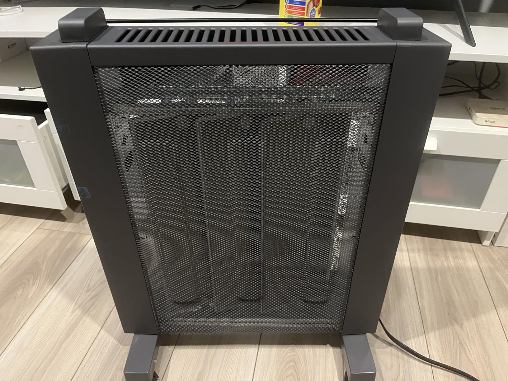 Space Heaters for Large Room, Whole-Room Heating, 1500 W Radiator Electric Heater with Tip-over & Overheat Protection, Heaters with Remote Control, 12H Timer for Indoor Office Use(33IN) Customer Review Space Heaters for Large Room, Whole-Room Heating, 1500 W Radiator Electric Heater with Tip-over & Overheat Protection, Heaters with Remote Control, 12H Timer for Indoor Office Use(33IN) - Customer Photo 1