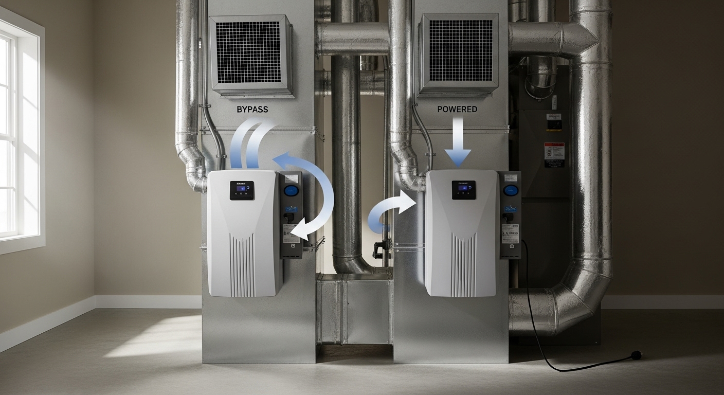 Bypass vs Powered Humidifier 2026: Complete Comparison