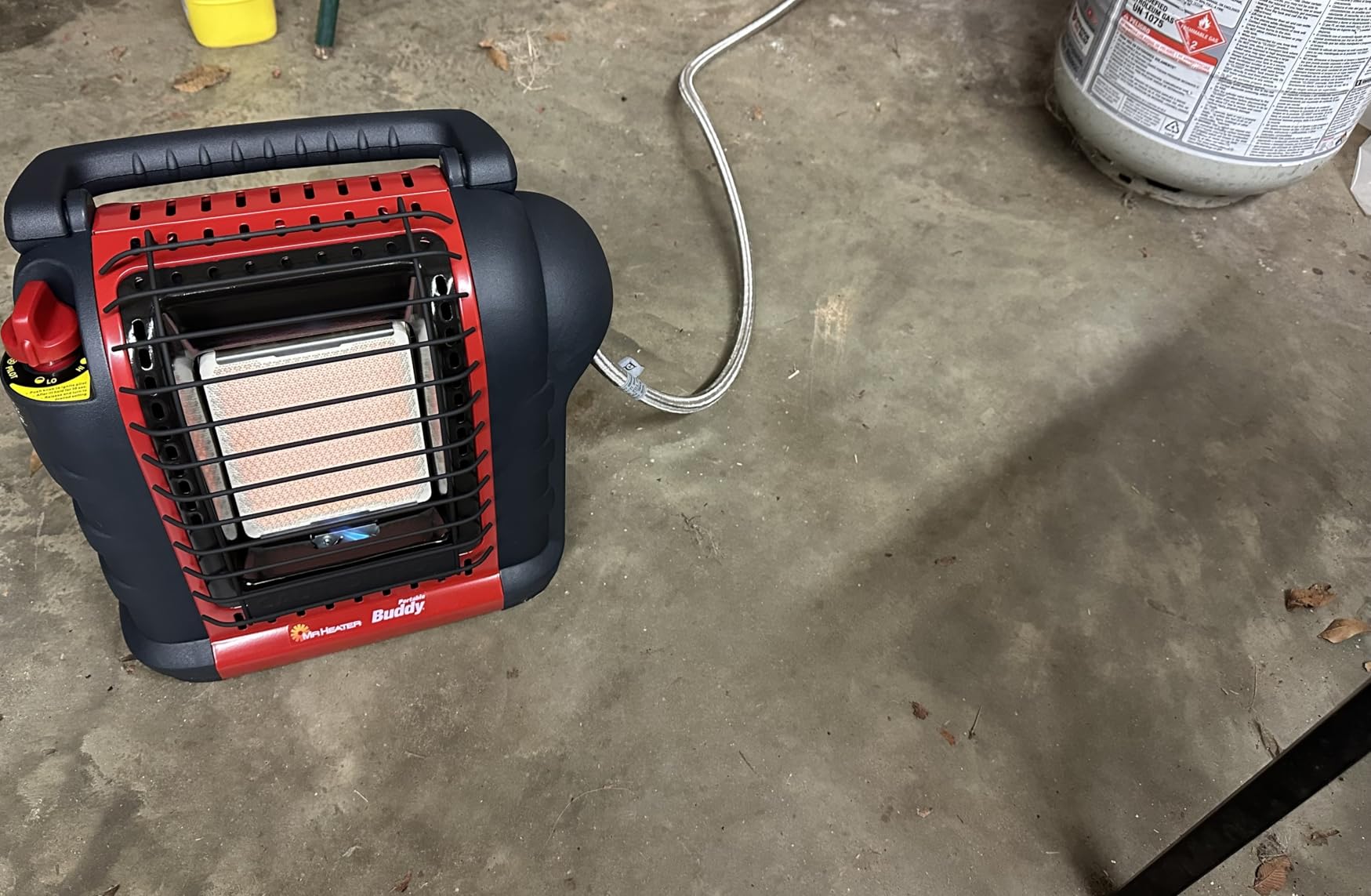 9,000 BTU Portable Buddy Radiant Propane Heater Customer Review 9,000 BTU Portable Buddy Radiant Propane Heater - Customer Photo 1