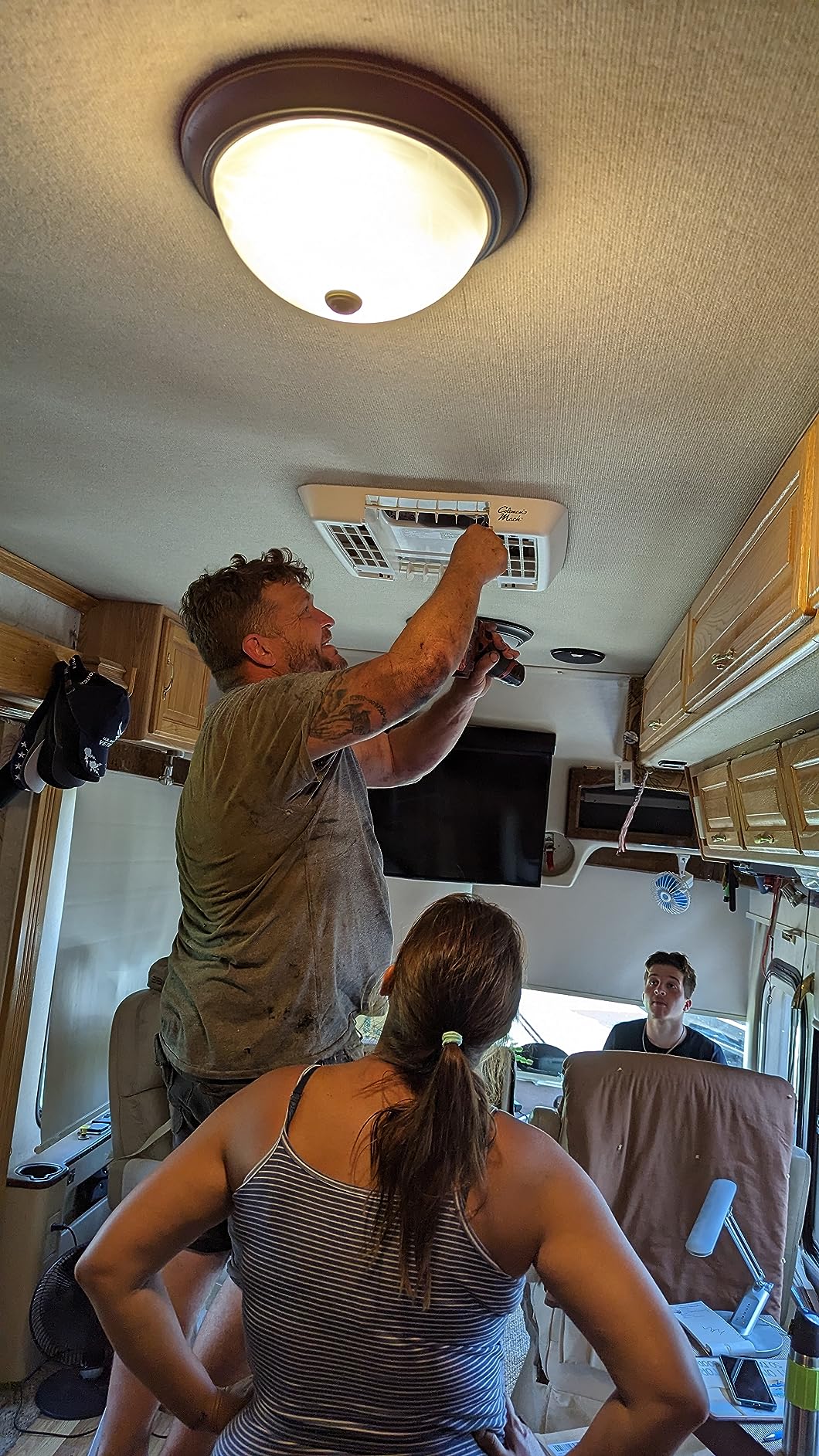 Coleman-Mach 08-0080 Mach 15 48204 Series Air Conditioner Upper Unit 48204C966-15,000, Arctic White - Customer Photo 2