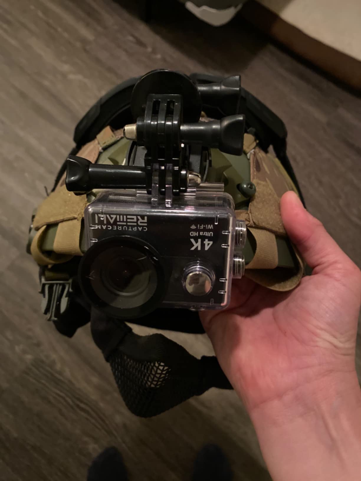 REMALI CaptureCam 4K60FPS Waterproof Action Camera 21-Piece Complete Kit and 3 Batteries — Amazing Family Sports Camera That Captures Best Moments — Great for Baseball, Fishing & Travel Adventures Customer Review REMALI CaptureCam 4K60FPS Waterproof Action Camera 21-Piece Complete Kit and 3 Batteries — Amazing Family Sports Camera That Captures Best Moments — Great for Baseball, Fishing & Travel Adventures - Customer Photo 1