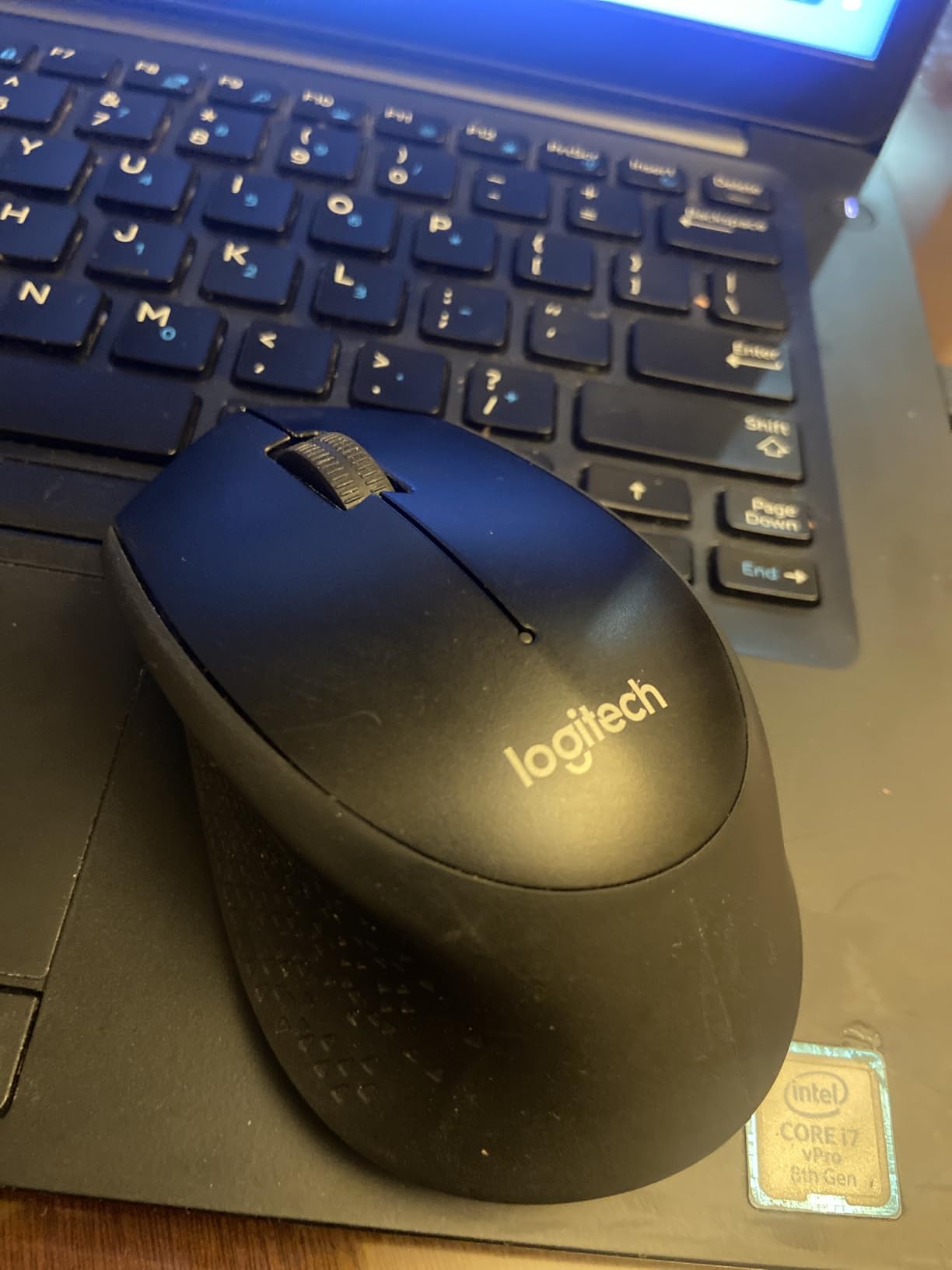 Logitech M330 SILENT Wireless Mouse, 2.4GHz with USB Receiver, Optical Tracking, Quiet & Lightweight, Long Battery Life, for PC, Mac, Laptop, Chromebook - Black Customer Review Logitech M330 SILENT Wireless Mouse, 2.4GHz with USB Receiver, Optical Tracking, Quiet & Lightweight, Long Battery Life, for PC, Mac, Laptop, Chromebook - Black - Customer Photo 2
