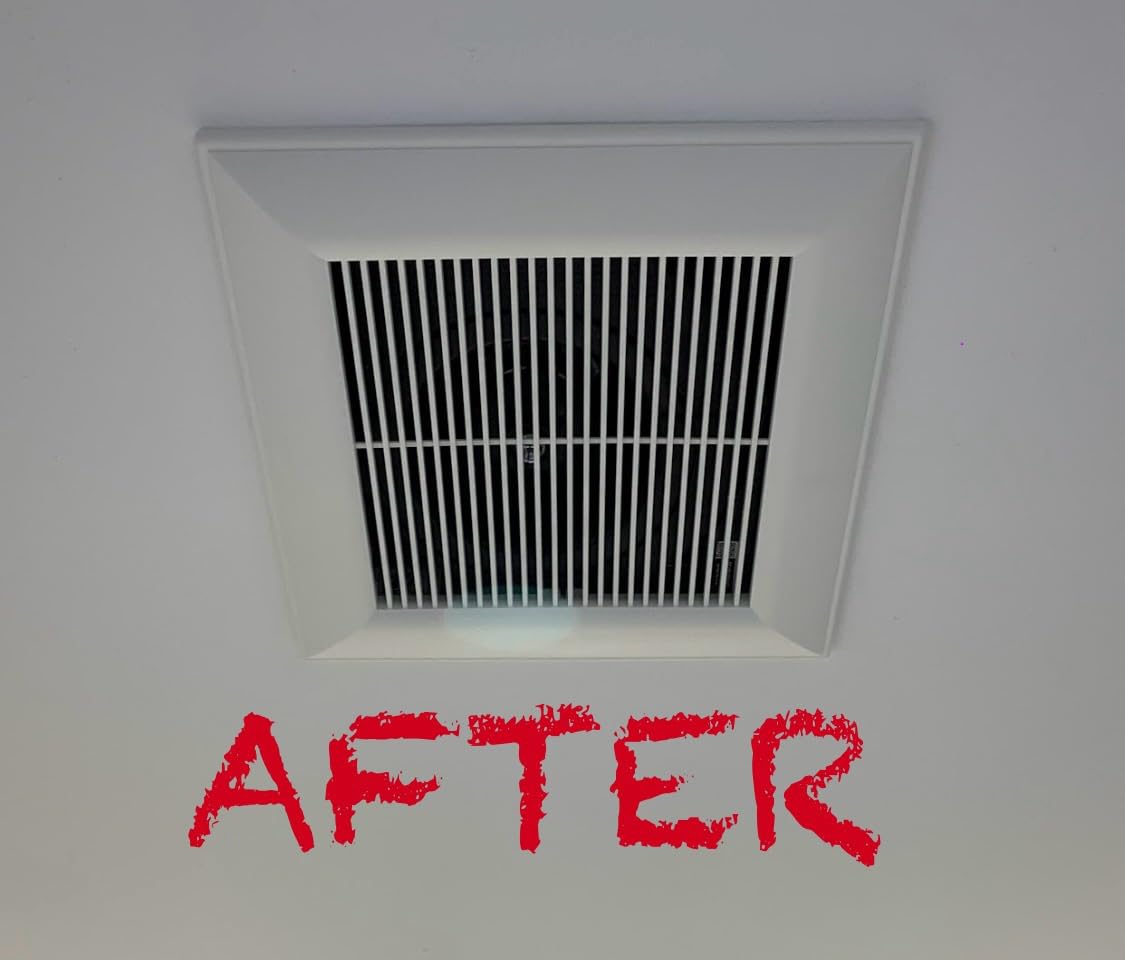 Panasonic WhisperValue Ceiling/Wall Mount Bathroom Exhaust Fan, 50-80-100 CFM, FV-0510VS1 Customer Review Panasonic WhisperValue Ceiling/Wall Mount Bathroom Exhaust Fan, 50-80-100 CFM, FV-0510VS1 - Customer Photo 3