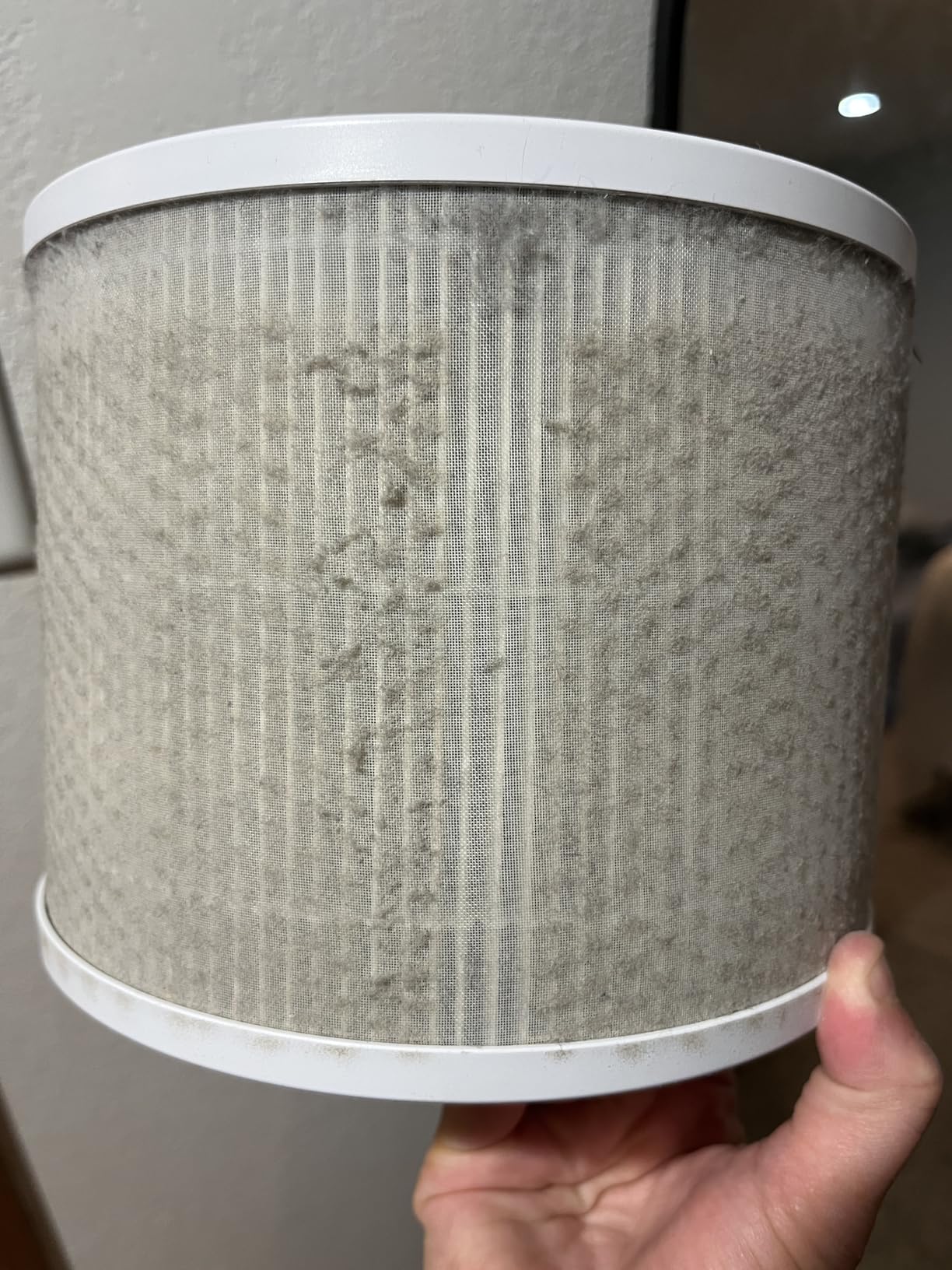 LEVOIT Air Purifier for Home Allergies Pet Hair in Bedroom, Covers Up to 1073 ft² by 56W High Torque Motor, AHAM VERIFIDE, 3-in-1 Filter with HEPA Sleep Mode, Remove Dust Smoke Odor, Core300-P, White Customer Review LEVOIT Air Purifier for Home Allergies Pet Hair in Bedroom, Covers Up to 1073 ft² by 56W High Torque Motor, AHAM VERIFIDE, 3-in-1 Filter with HEPA Sleep Mode, Remove Dust Smoke Odor, Core300-P, White - Customer Photo 2