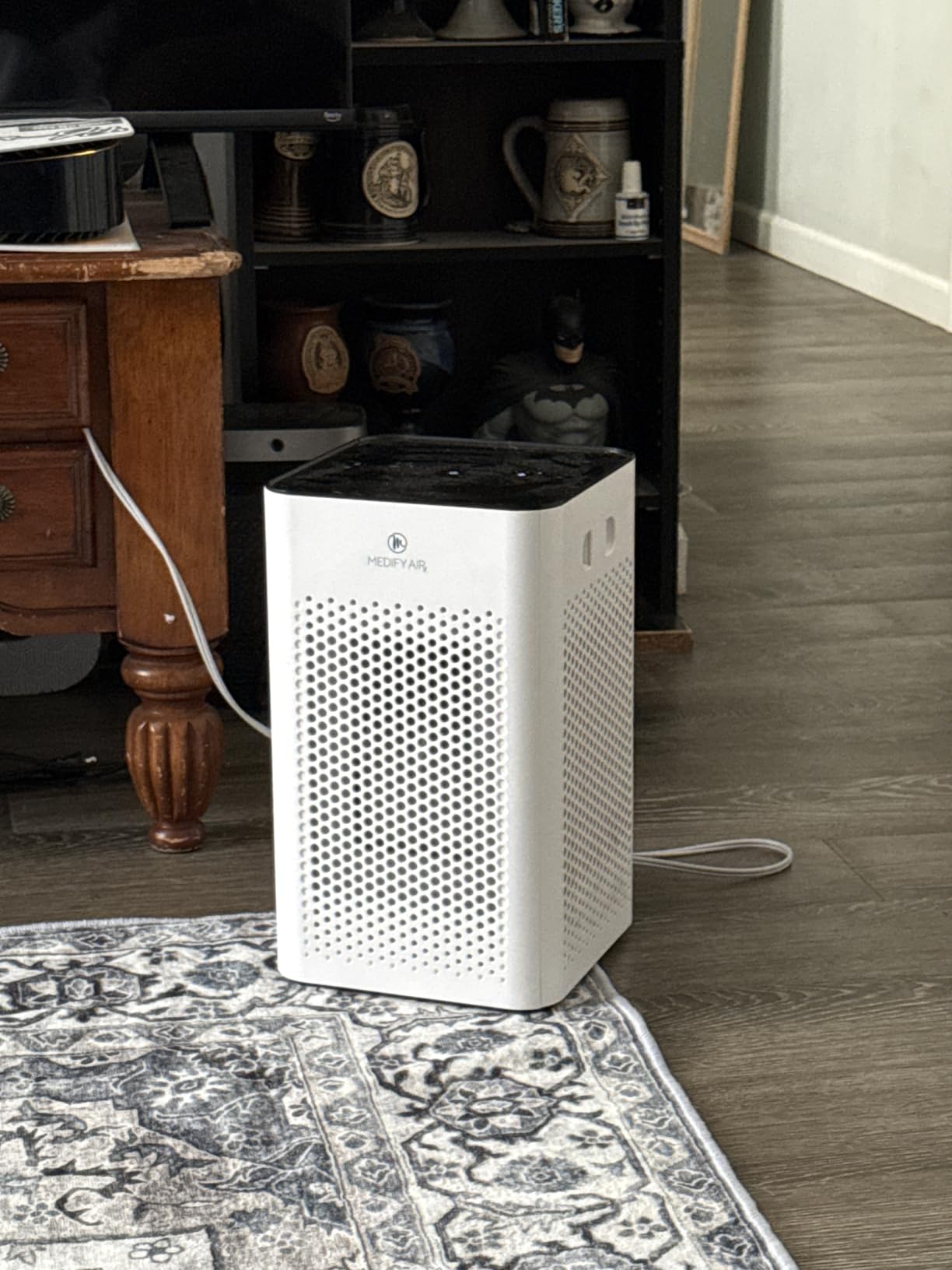 Medify MA-25 Air Purifier with True HEPA H13 Filter | 825 ft² Coverage in 1hr for Allergens, Smoke, Wildfires, Odors, Pollen, Pet Dander | Removal to 0.1 Microns | White, 1-Pack Customer Review Medify MA-25 Air Purifier with True HEPA H13 Filter | 825 ft² Coverage in 1hr for Allergens, Smoke, Wildfires, Odors, Pollen, Pet Dander | Removal to 0.1 Microns | White, 1-Pack - Customer Photo 1