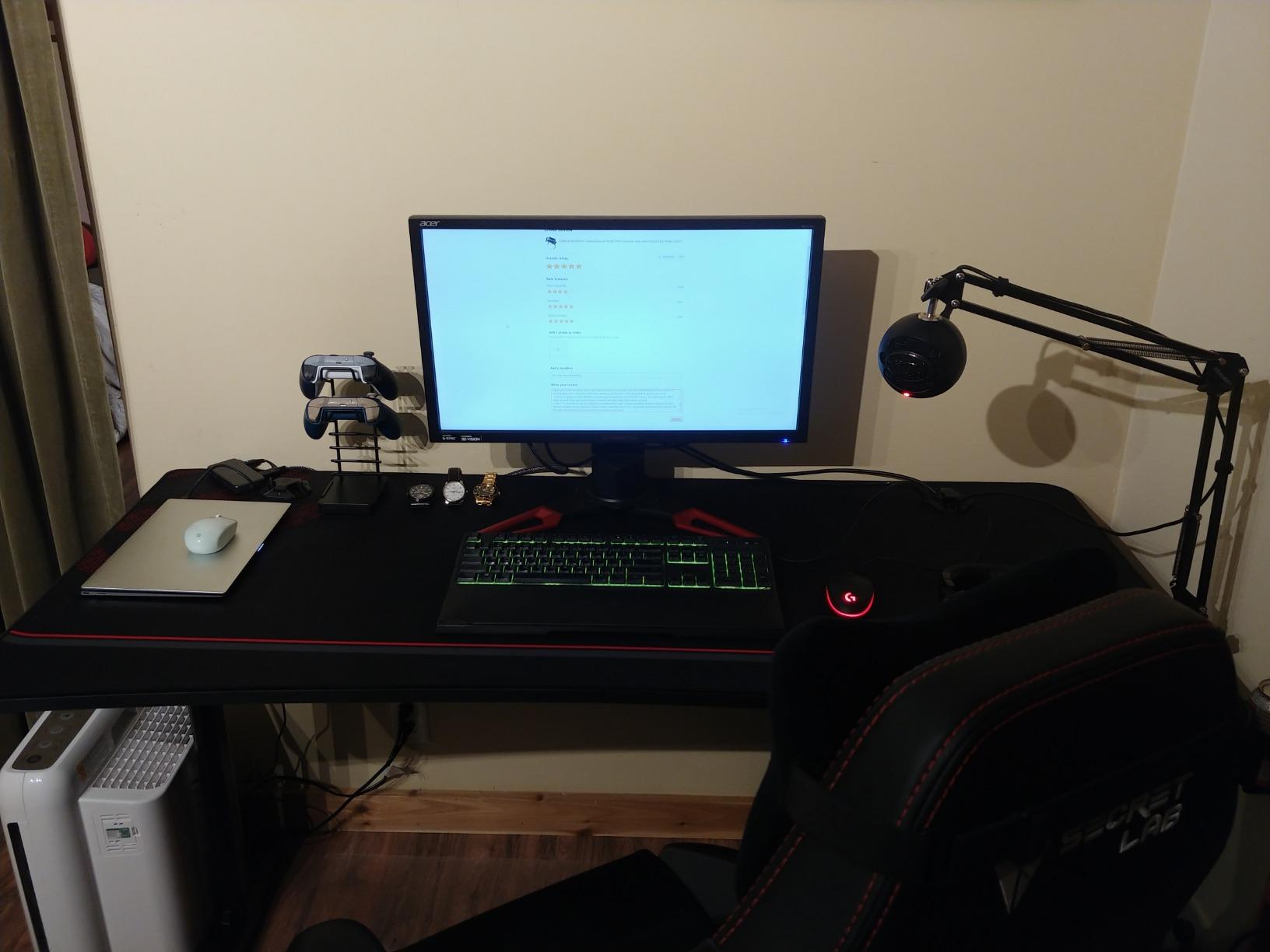 EUREKA ERGONOMIC Gaming Desk 60 EUREKA ERGONOMIC Gaming Desk 60