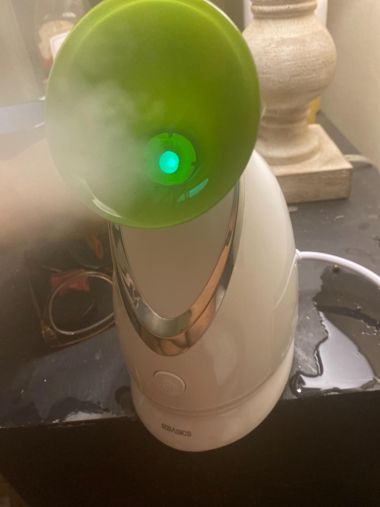 EZBASICS Facial Steamer Warm Mist Humidifier White - Customer Photo 3