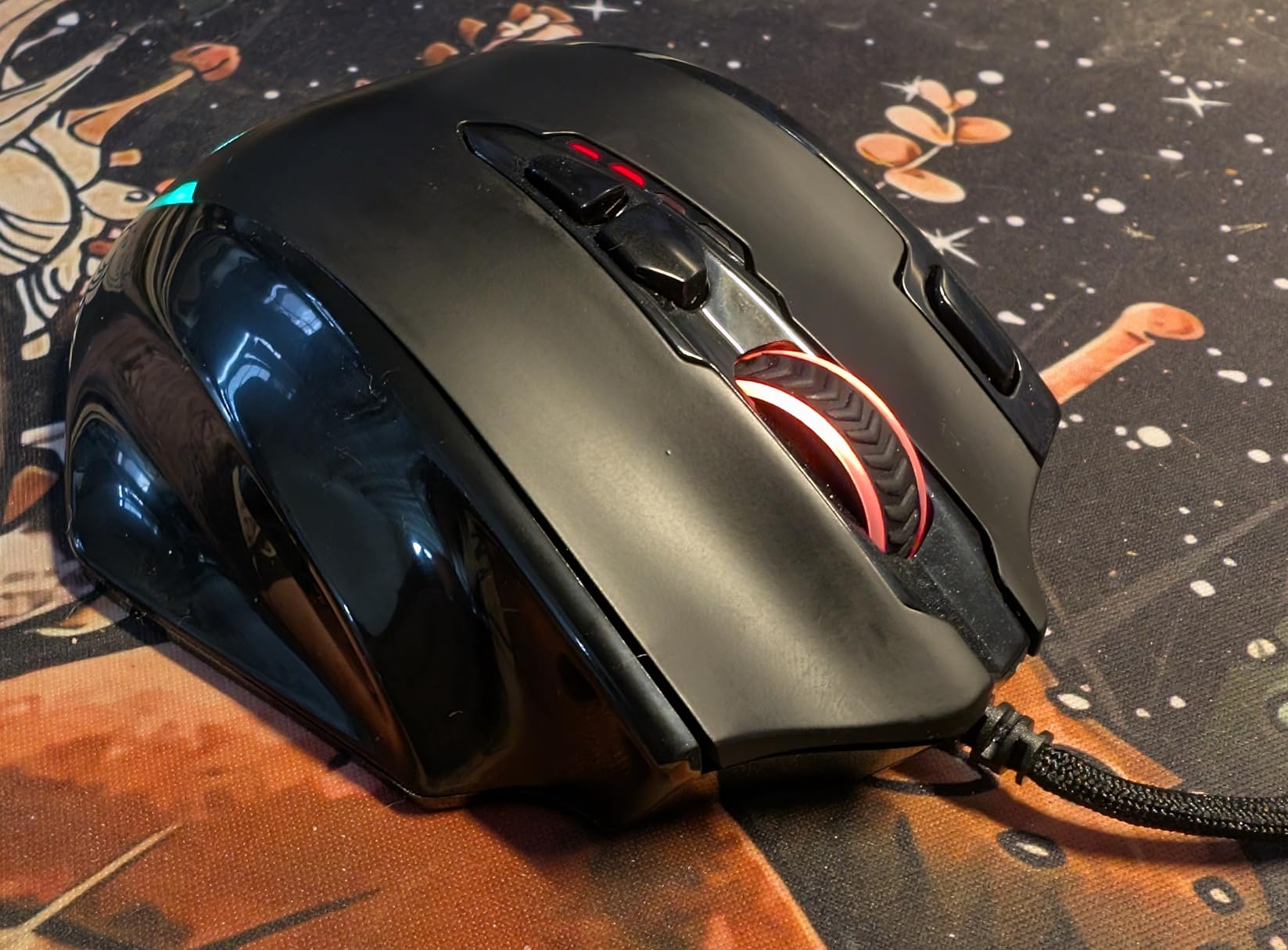 Redragon M913 Impact Elite Wireless Gaming Mouse, 16000 DPI Wired/Wireless RGB Mouse with 16 Programmable Buttons, 45 Hr Battery and Pro Optical Sensor, 12 Side Buttons MMO Mouse Customer Review Redragon M913 Impact Elite Wireless Gaming Mouse, 16000 DPI Wired/Wireless RGB Mouse with 16 Programmable Buttons, 45 Hr Battery and Pro Optical Sensor, 12 Side Buttons MMO Mouse - Customer Photo 2