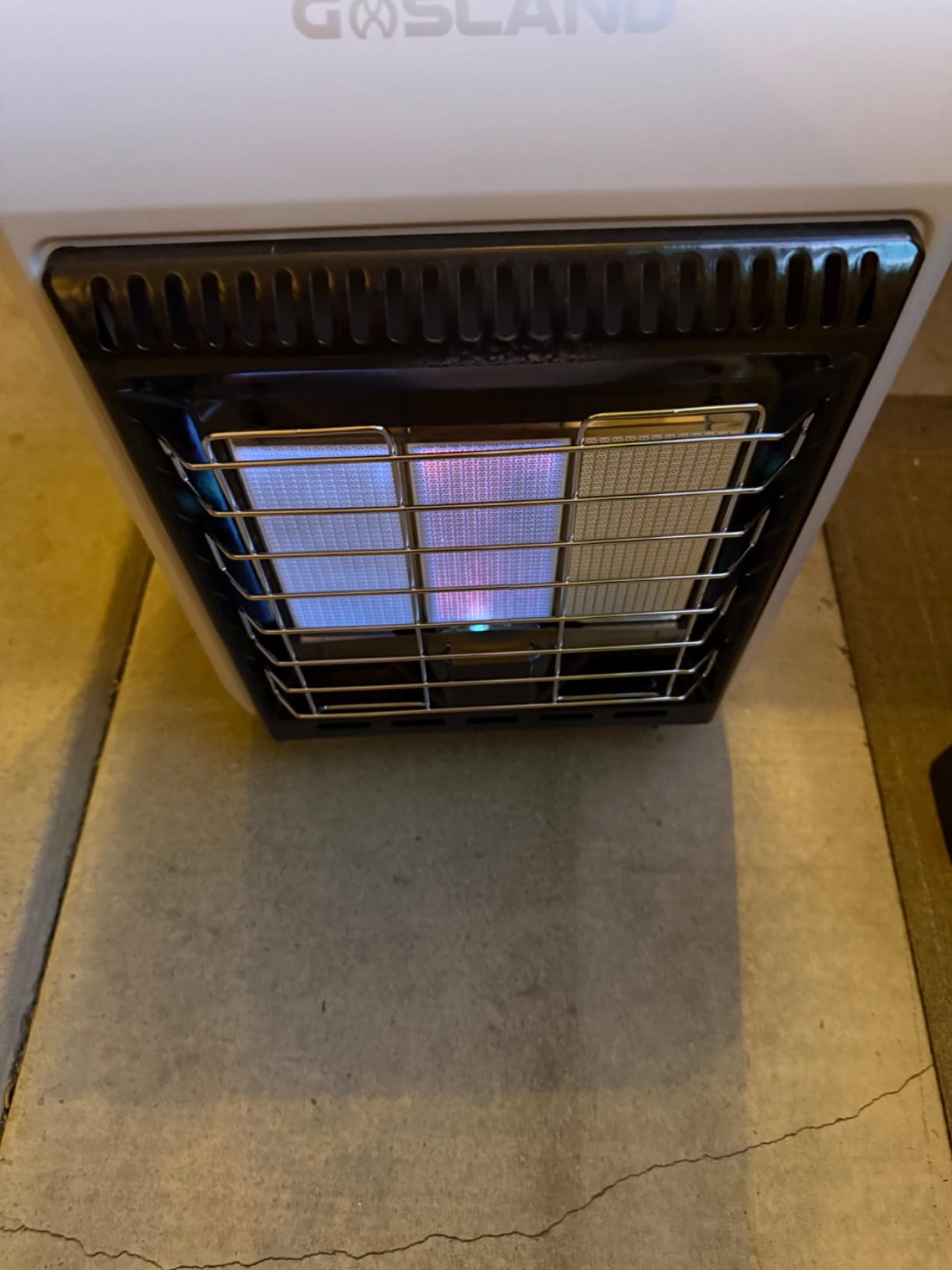 Gasland MHA18BN Propane Radiant heater, 18,000 BTU Warm Area up to 450 sq. ft, Portable LP Gas Heater for Garages, Workshops and Construction Sites, Ultra Quiet Propane Heater with LP Regulator Hose - Customer Photo 3