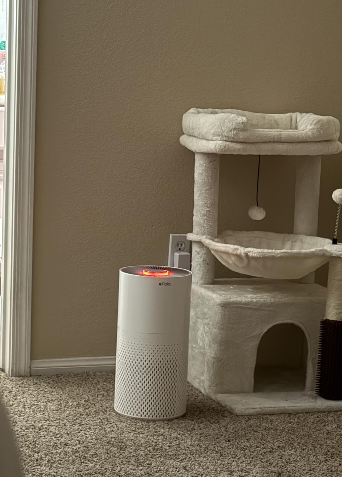 Afloia Air Purifiers for Home Bedroom Large Room Up to 1076 Ft², 3-Stage Filter Cleaner Odor Eliminator, Remove Pets Dust Dander Hair Allergy Mold Pollen Smoke Smell, Quiet 22 dB, 7 Colors Night Light Customer Review Afloia Air Purifiers for Home Bedroom Large Room Up to 1076 Ft², 3-Stage Filter Cleaner Odor Eliminator, Remove Pets Dust Dander Hair Allergy Mold Pollen Smoke Smell, Quiet 22 dB, 7 Colors Night Light - Customer Photo 2