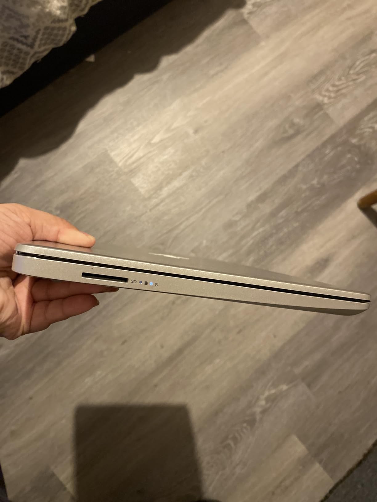HP 14 Laptop, Intel Celeron N4020, 4 GB RAM, 64 GB Storage, 14-inch Micro-edge HD Display, Windows 11 Home, Thin & Portable, 4K Graphics, One Year of Microsoft 365 (14-dq0040nr, Snowflake White) Customer Review HP 14 Laptop, Intel Celeron N4020, 4 GB RAM, 64 GB Storage, 14-inch Micro-edge HD Display, Windows 11 Home, Thin & Portable, 4K Graphics, One Year of Microsoft 365 (14-dq0040nr, Snowflake White) - Customer Photo 4