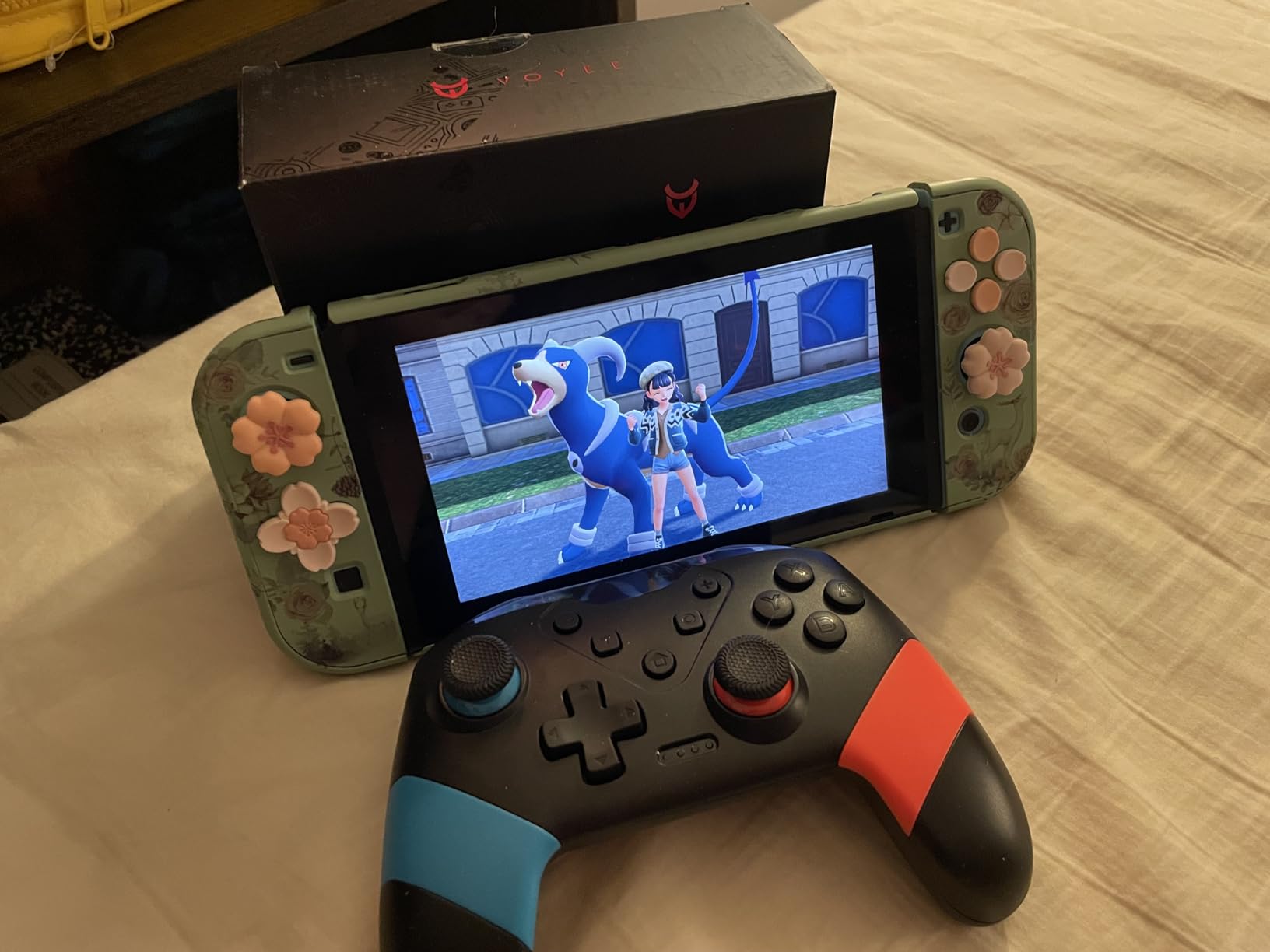 VOYEE Switch Controllers Compatible with Switch/Lite/OLED, Programming Wireless Pro Controller with Motion Control, Vibration, Wake-up, Turbo, Screenshot Customer Review VOYEE Switch Controllers Compatible with Switch/Lite/OLED, Programming Wireless Pro Controller with Motion Control, Vibration, Wake-up, Turbo, Screenshot - Customer Photo 1