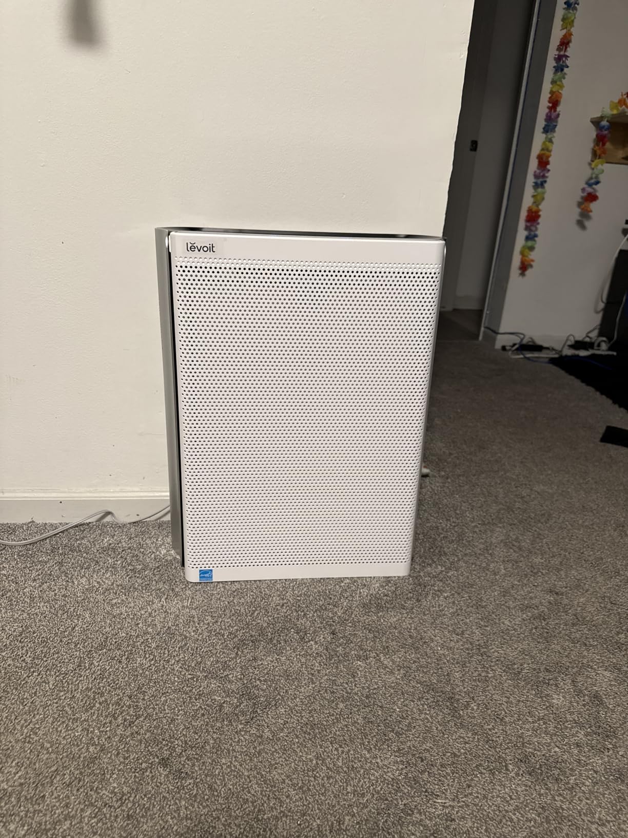 LEVOIT Air Purifiers for Home, Large Room Up to 2933 Ft² With HEPA Sleep Mode, AHAM VERIFIDE, Smart WIFI, PM2.5 Monitor, 3-in-1 Filter For Smoke, Pet Allergies, Dust, Alexa Control, Core 600S-P, White Customer Review LEVOIT Air Purifiers for Home, Large Room Up to 2933 Ft² With HEPA Sleep Mode, AHAM VERIFIDE, Smart WIFI, PM2.5 Monitor, 3-in-1 Filter For Smoke, Pet Allergies, Dust, Alexa Control, Core 600S-P, White - Customer Photo 1