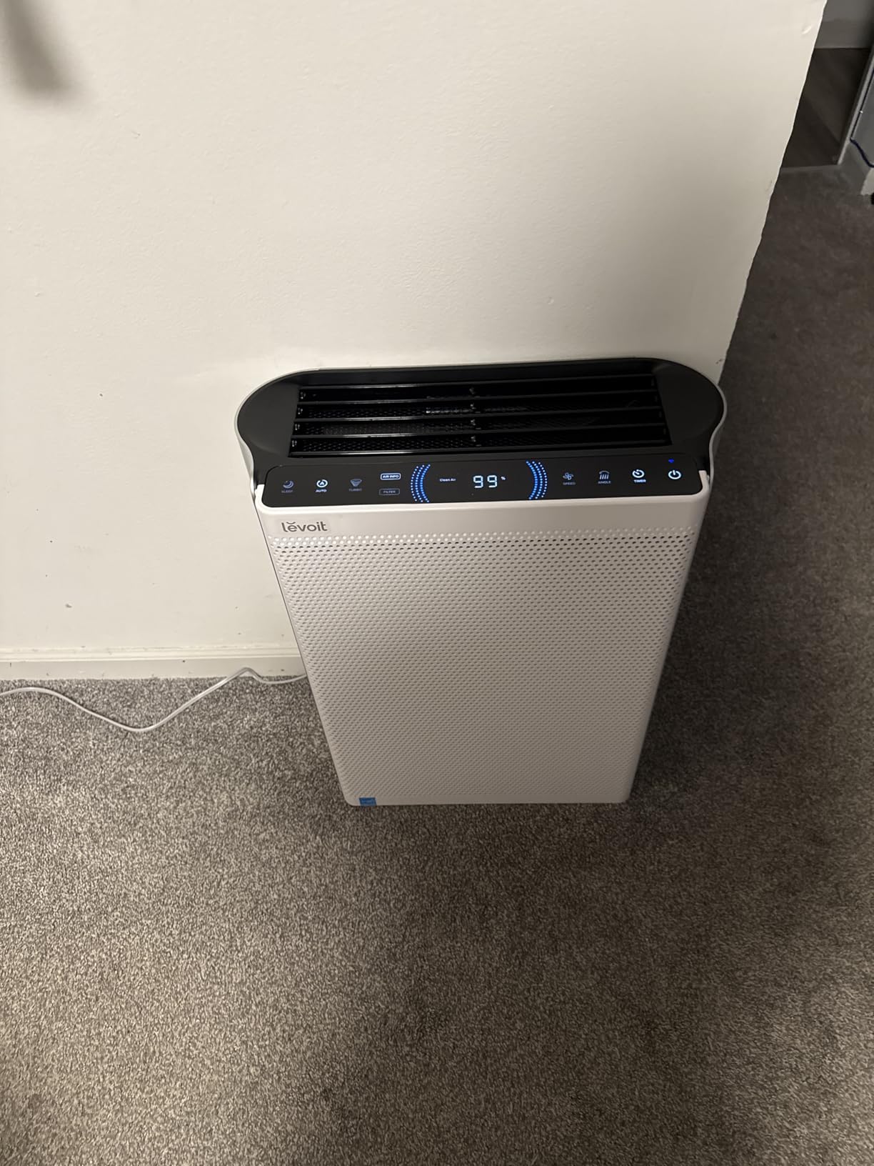 LEVOIT Air Purifiers for Home, Large Room Up to 2933 Ft² With HEPA Sleep Mode, AHAM VERIFIDE, Smart WIFI, PM2.5 Monitor, 3-in-1 Filter For Smoke, Pet Allergies, Dust, Alexa Control, Core 600S-P, White Customer Review LEVOIT Air Purifiers for Home, Large Room Up to 2933 Ft² With HEPA Sleep Mode, AHAM VERIFIDE, Smart WIFI, PM2.5 Monitor, 3-in-1 Filter For Smoke, Pet Allergies, Dust, Alexa Control, Core 600S-P, White - Customer Photo 2