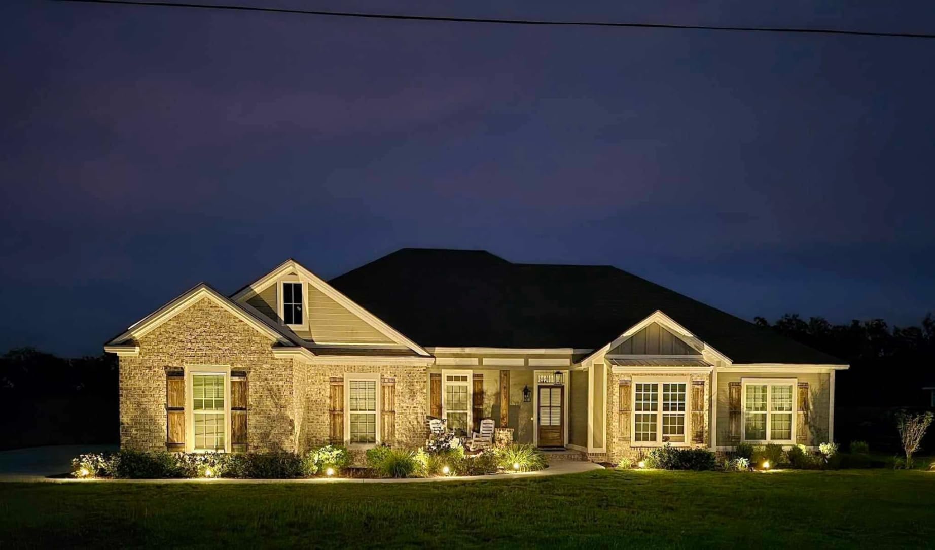 SUNVIE Christmas 12W RGB Color Changing Landscape Lights Low Voltage LED Landscape Lighting Remote Control Spotlight Waterproof Garden Pathway Christmas Decoration Outdoor, 8 Pack with Connector Customer Review SUNVIE Christmas 12W RGB Color Changing Landscape Lights Low Voltage LED Landscape Lighting Remote Control Spotlight Waterproof Garden Pathway Christmas Decoration Outdoor, 8 Pack with Connector - Customer Photo 1