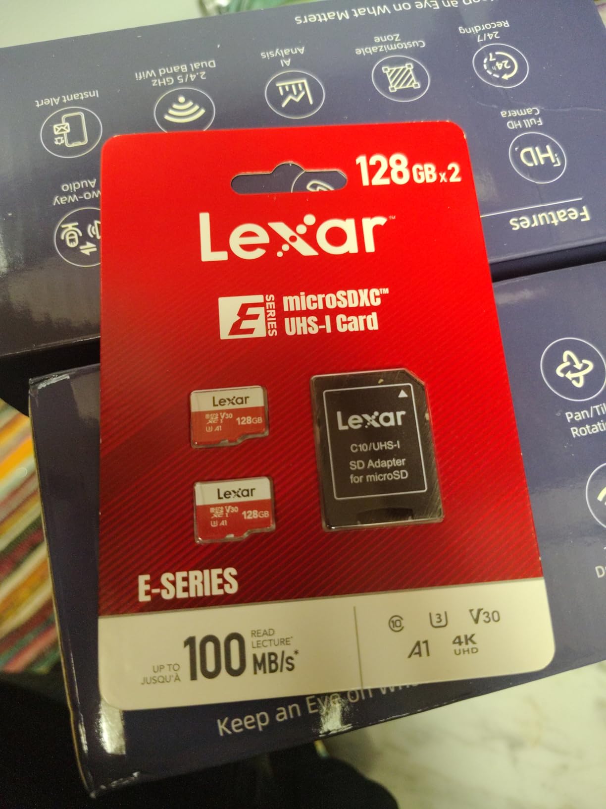 Lexar 32GB Micro SD Card 2 Pack, microSDHC UHS-I Flash Memory Card with Adapter - Up to 100MB/s, U1, Class10, V10, A1, High Speed TF Card (2 microSD Cards + 1 Adapter) Customer Review Lexar 32GB Micro SD Card 2 Pack, microSDHC UHS-I Flash Memory Card with Adapter - Up to 100MB/s, U1, Class10, V10, A1, High Speed TF Card (2 microSD Cards + 1 Adapter) - Customer Photo 2