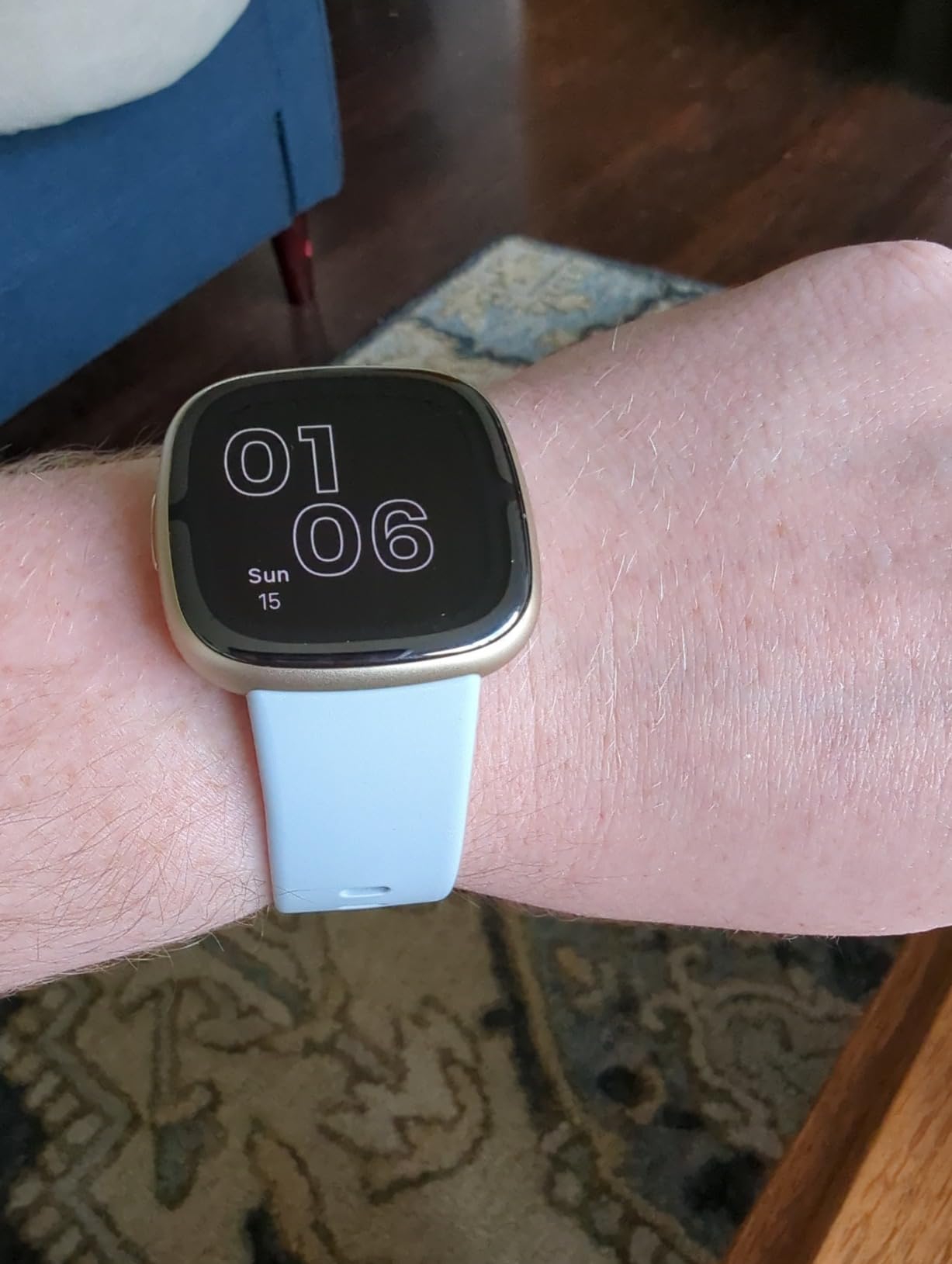 Fitbit Sense 2 Advanced Health and Fitness Smartwatch with Tools to Manage Stress and Sleep, ECG App, SpO2, 24/7 Heart Rate and GPS, Shadow Grey/Graphite, One Size (S & L Bands Included) Customer Review Fitbit Sense 2 Advanced Health and Fitness Smartwatch with Tools to Manage Stress and Sleep, ECG App, SpO2, 24/7 Heart Rate and GPS, Shadow Grey/Graphite, One Size (S & L Bands Included) - Customer Photo 3