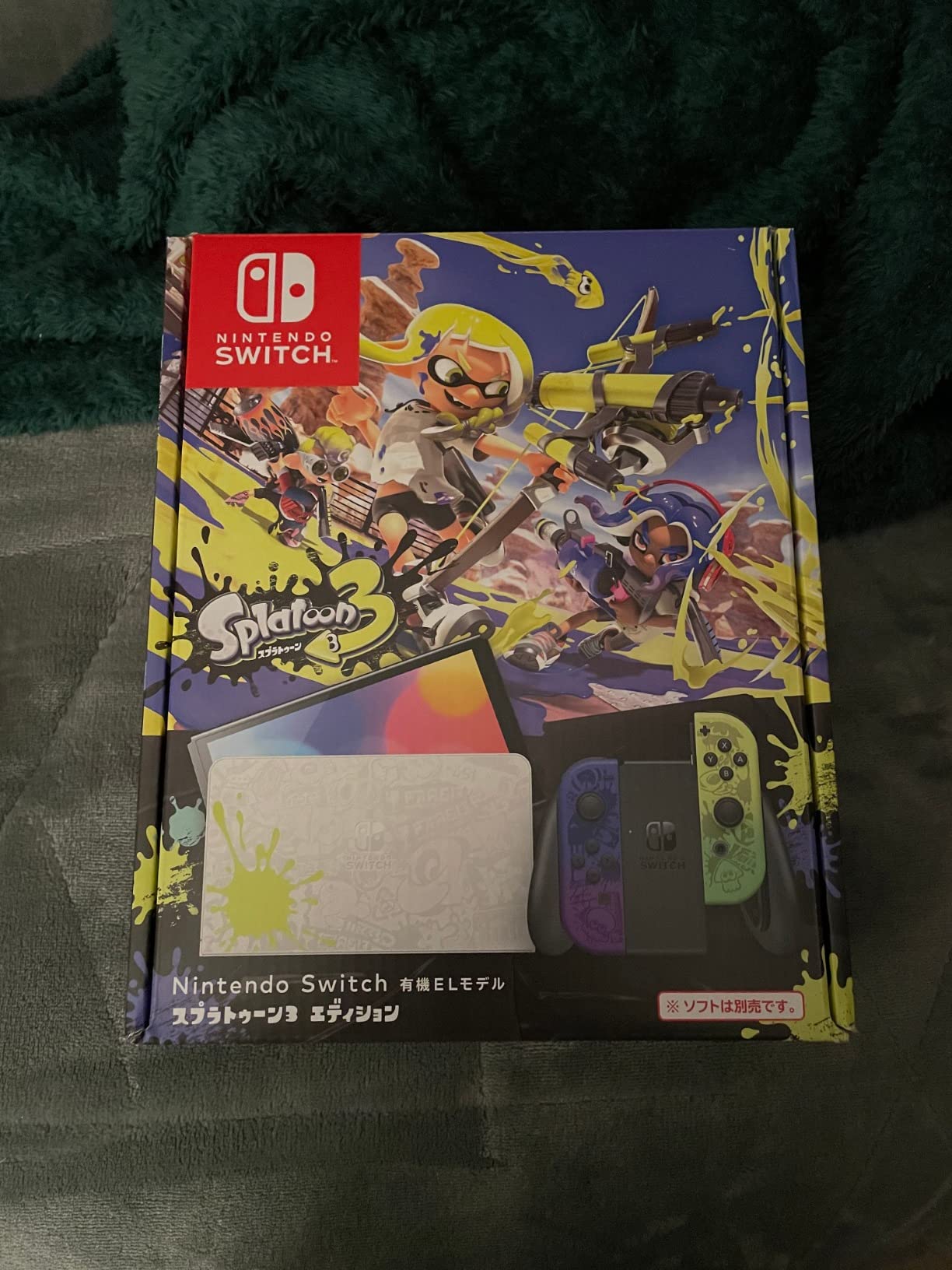 Nintendo Switch – OLED Model Splatoon 3 Special Edition Customer Review Nintendo Switch – OLED Model Splatoon 3 Special Edition - Customer Photo 4