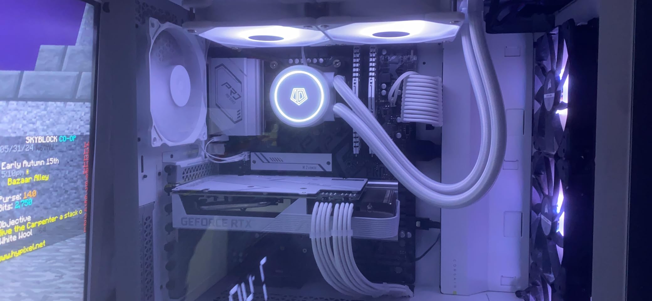 ID-COOLING FROSTFLOW X 240 CPU Water Cooler AIO Cooler 240mm CPU Liquid Cooler White LED 2x120mm PWM Fans, Intel 1700/1200/115X, AMD AM5/AM4 Customer Review ID-COOLING FROSTFLOW X 240 CPU Water Cooler AIO Cooler 240mm CPU Liquid Cooler White LED 2x120mm PWM Fans, Intel 1700/1200/115X, AMD AM5/AM4 - Customer Photo 5