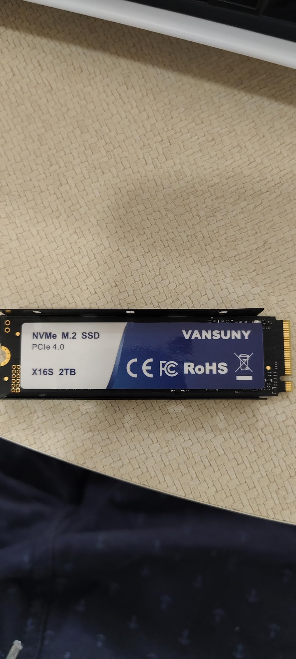 Vansuny 1TB NVMe M.2 Internal Solid State Drive PCIe 3.0 TLC M.2 SSD 3D NAND 2280 Speed up to 3400/2900MB/s Internal Solid State Hard Drive PCIe SSD Customer Review Vansuny 1TB NVMe M.2 Internal Solid State Drive PCIe 3.0 TLC M.2 SSD 3D NAND 2280 Speed up to 3400/2900MB/s Internal Solid State Hard Drive PCIe SSD - Customer Photo 2