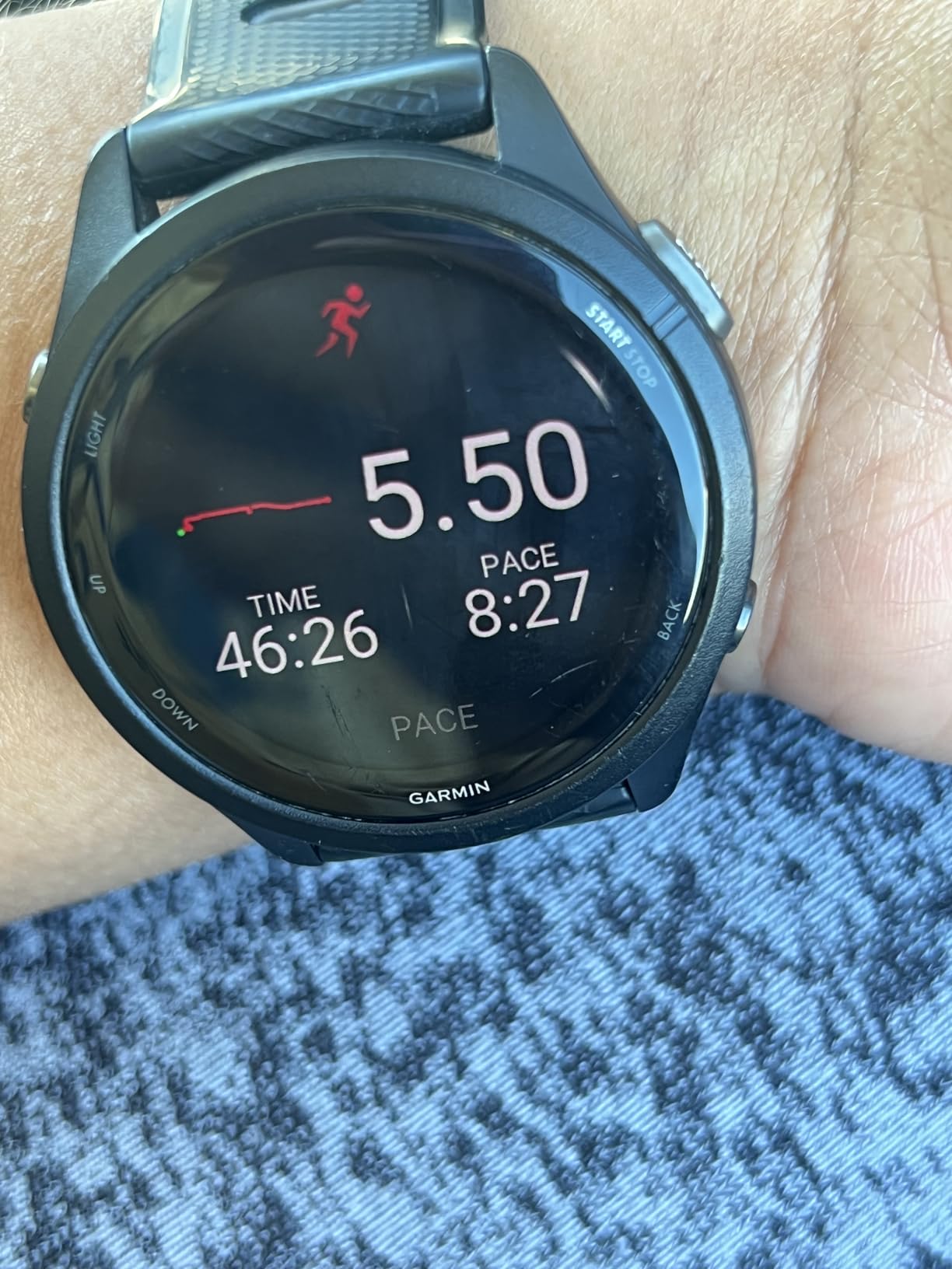 Garmin Forerunner 265 Running Smartwatch, Colorful AMOLED Display, Training Metrics and Recovery Insights, Black and Powder Gray Customer Review Garmin Forerunner 265 Running Smartwatch, Colorful AMOLED Display, Training Metrics and Recovery Insights, Black and Powder Gray - Customer Photo 2
